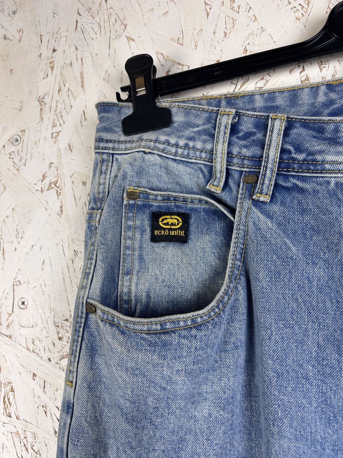 Ecko Unltd. 00s Vintage Y2K Ecko Unlimited Baggy Fit Denim Jeans Size US 32 / EU 48 - 2 Thumbnail