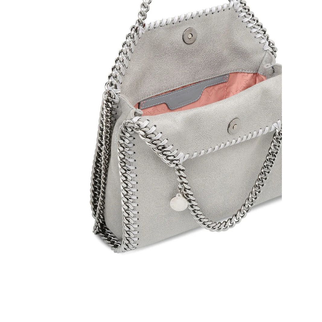 Stella McCartney STELLA MCCARTNEY Falabella Tiny LIGHT GREY Tote Bag New/Auth Size ONE SIZE - 3 Thumbnail