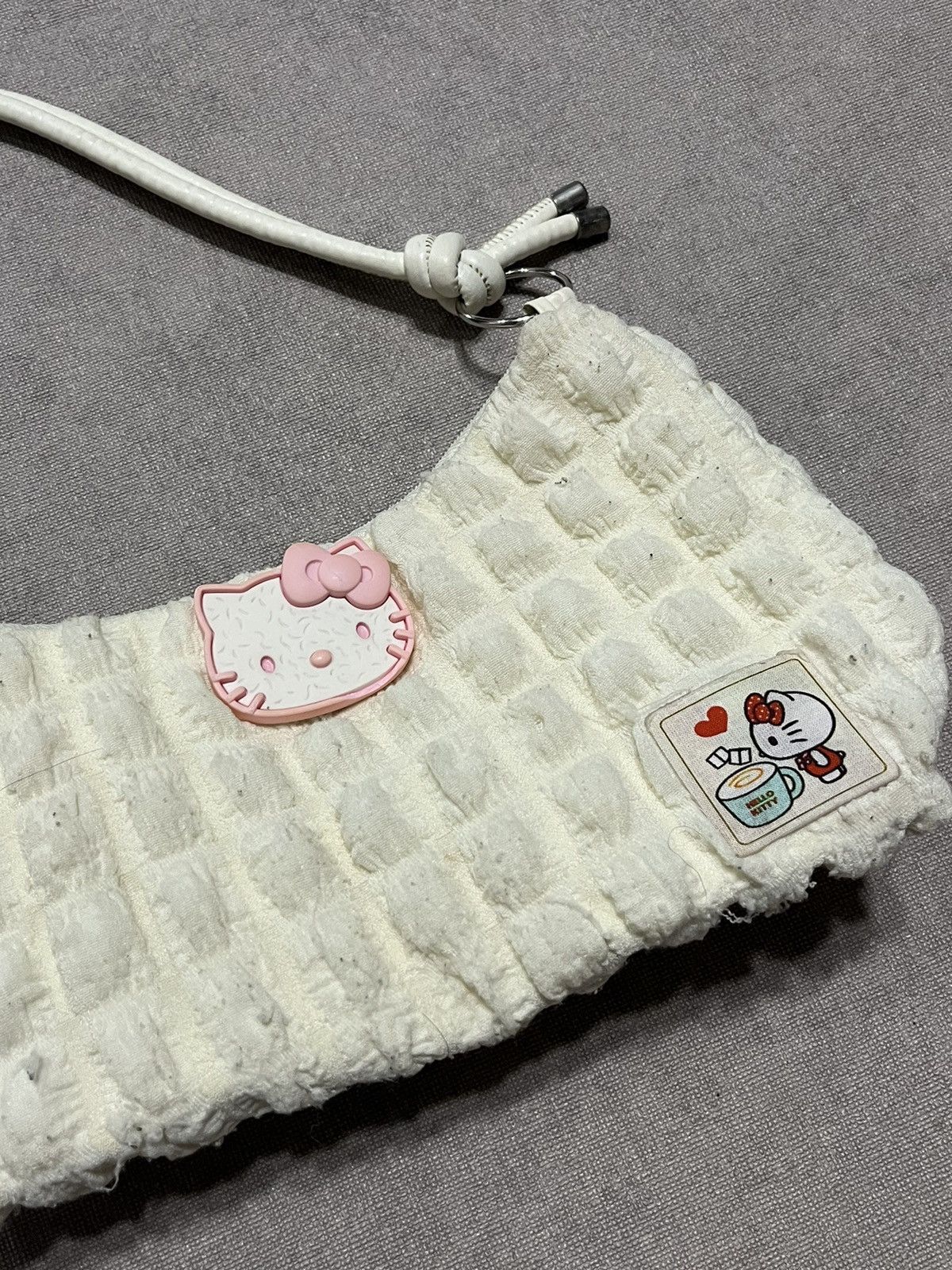 Other Hello Kitty Womens White Handle Bag Vintage Y2K Pink Cute Size ONE SIZE - 3 Thumbnail