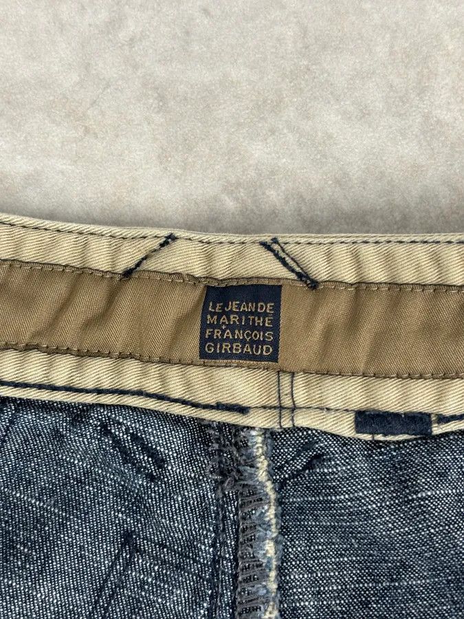 Marithe + Francois Girbaud 2000s Marithé + François Girbaud Beige Cargo Pants Size US 32 / EU 48 - 11 Thumbnail