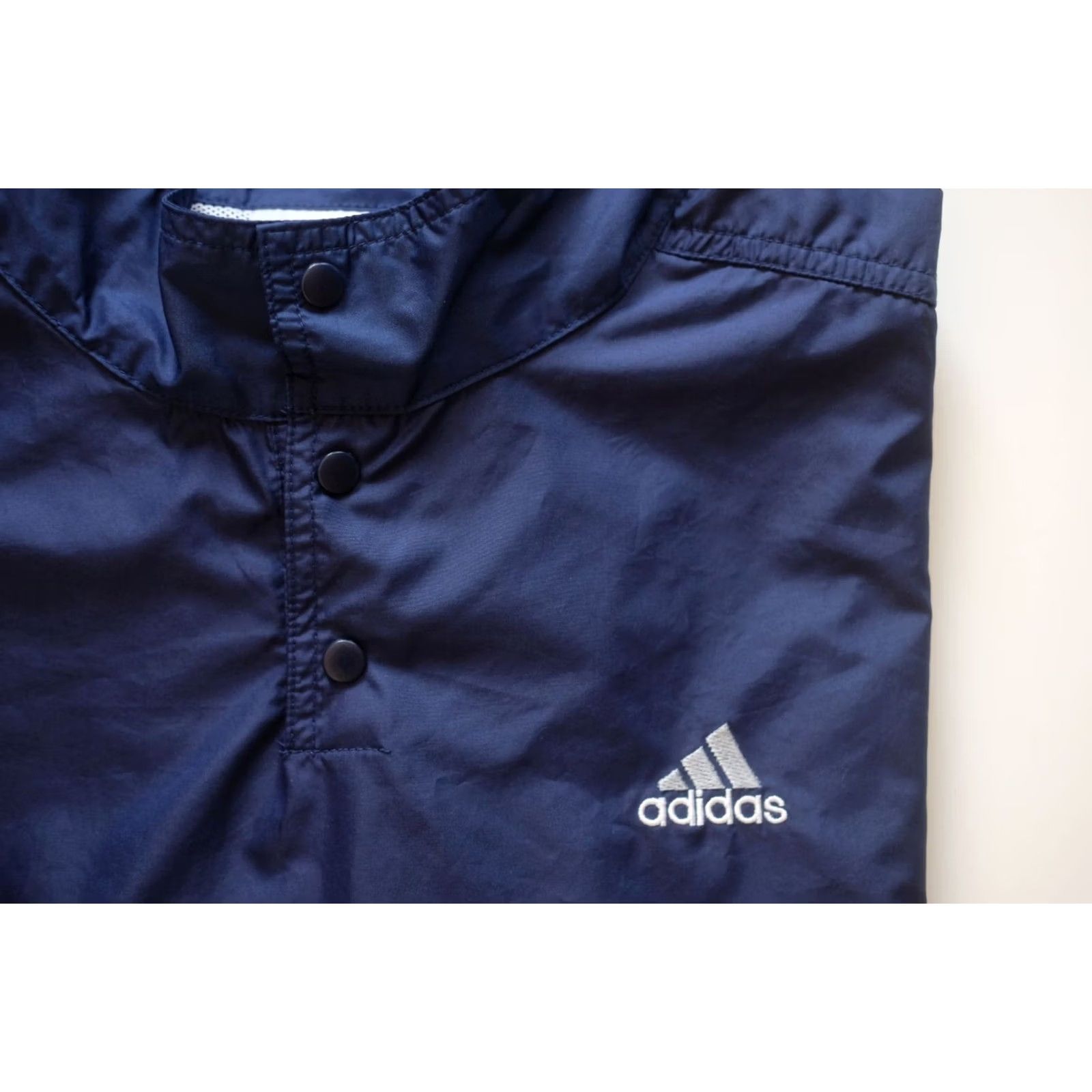 Adidas VINTAGE ADIDAS EQUIPMENT TRACK JACKET BLUE 2XL 2001 90s PULL OVER POLYESTER Y2K MEN Size US XXL / EU 58 / 5 - 5 Thumbnail