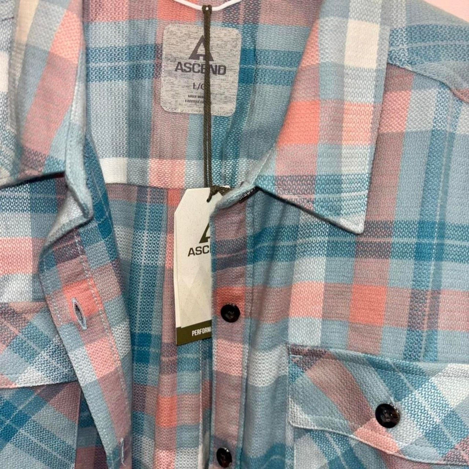 Anthropologie Ascend Women's Flannel Shirt Size L / US 10 / IT 46 - 7 Thumbnail