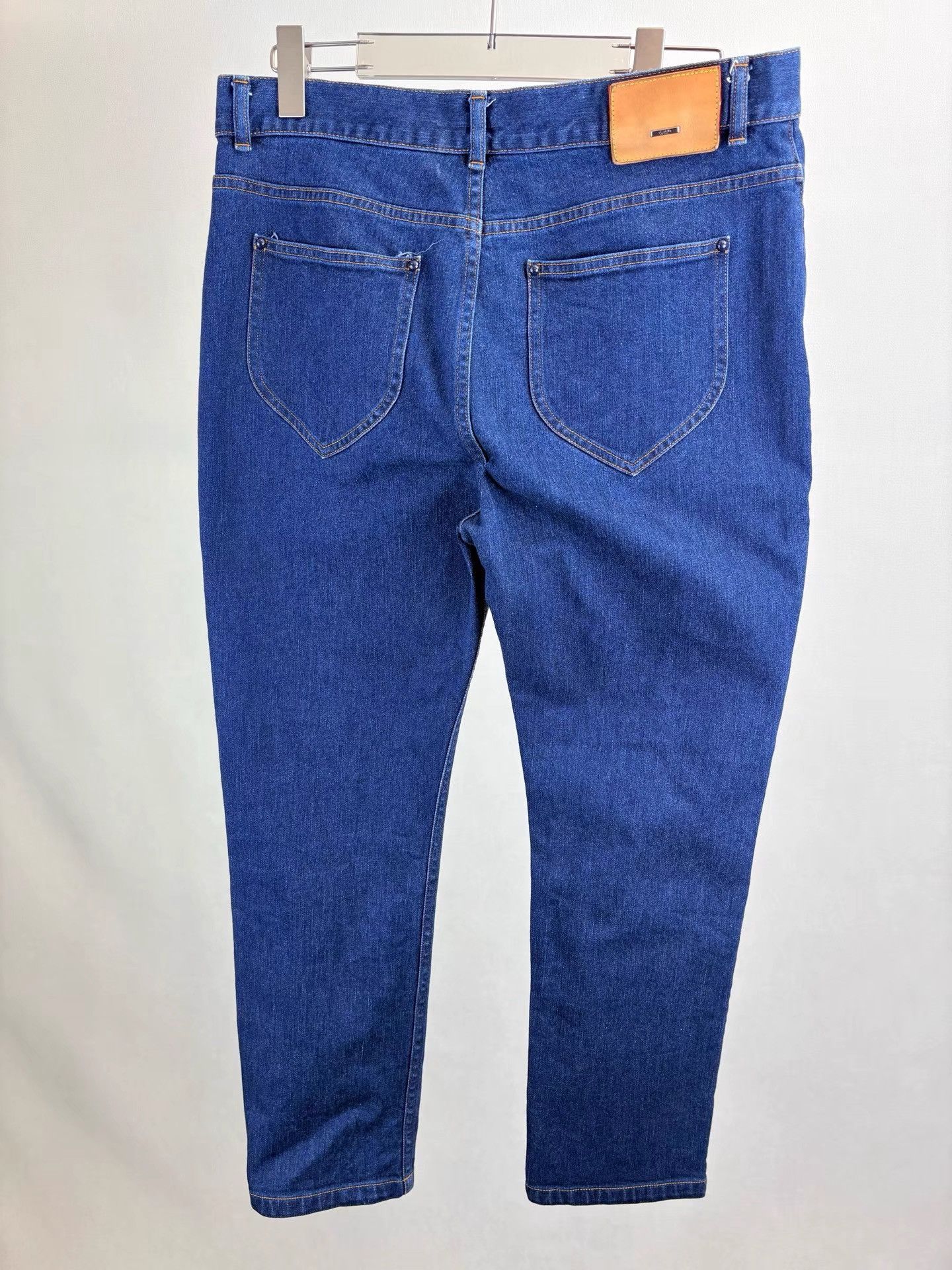 Louis Vuitton LOUIS VUITTON Navy Blue Jeans K1 Size US 34 / EU 50 - 2 Thumbnail