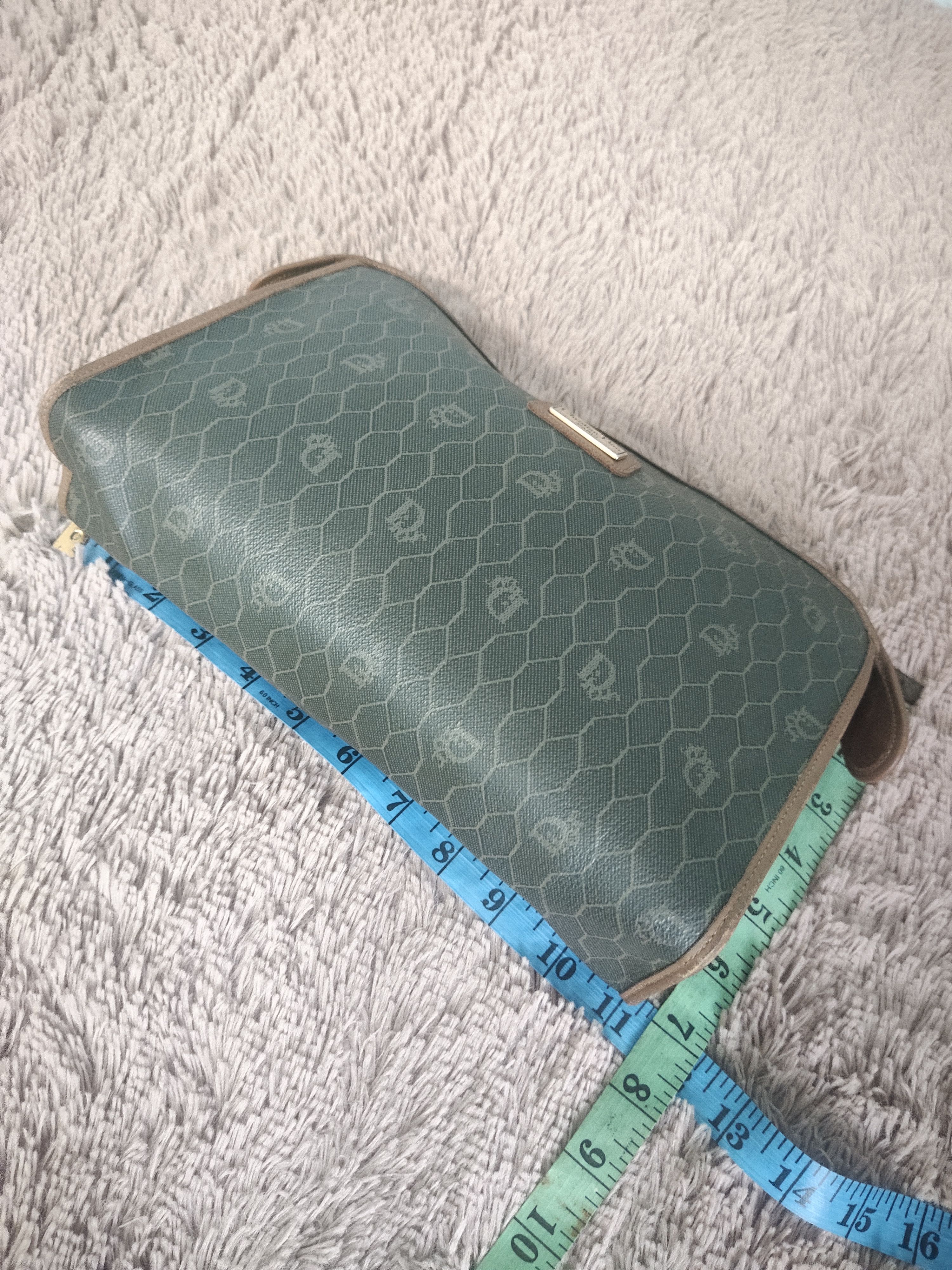Christian Dior Monsieur × Dior Vintage Dior Macadam Monogram Clutch Bag Size ONE SIZE - 9 Thumbnail