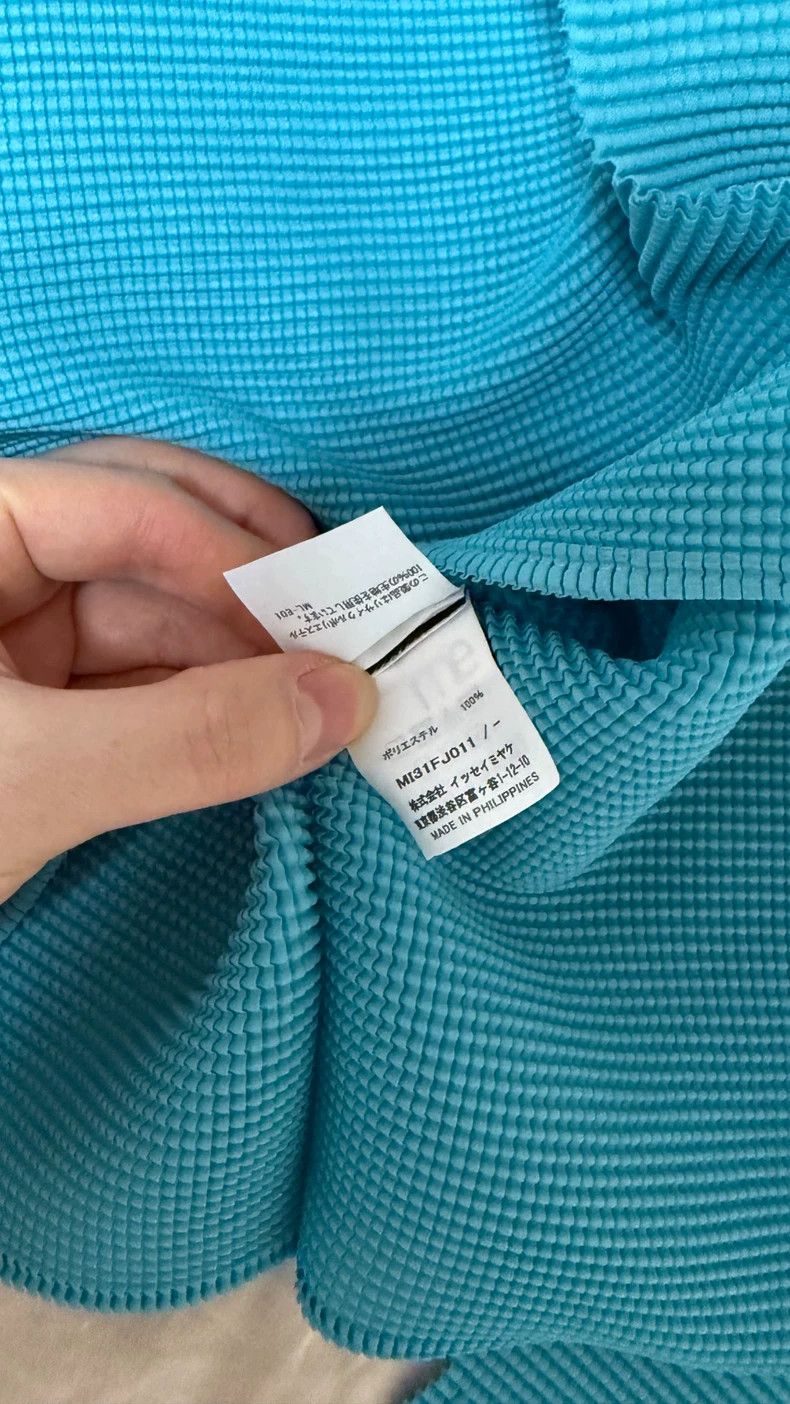 Issey Miyake issey miyake size:one size Blue long-sleeved top 2506-Next Size XXS / US 00 / IT 34 - 5 Thumbnail