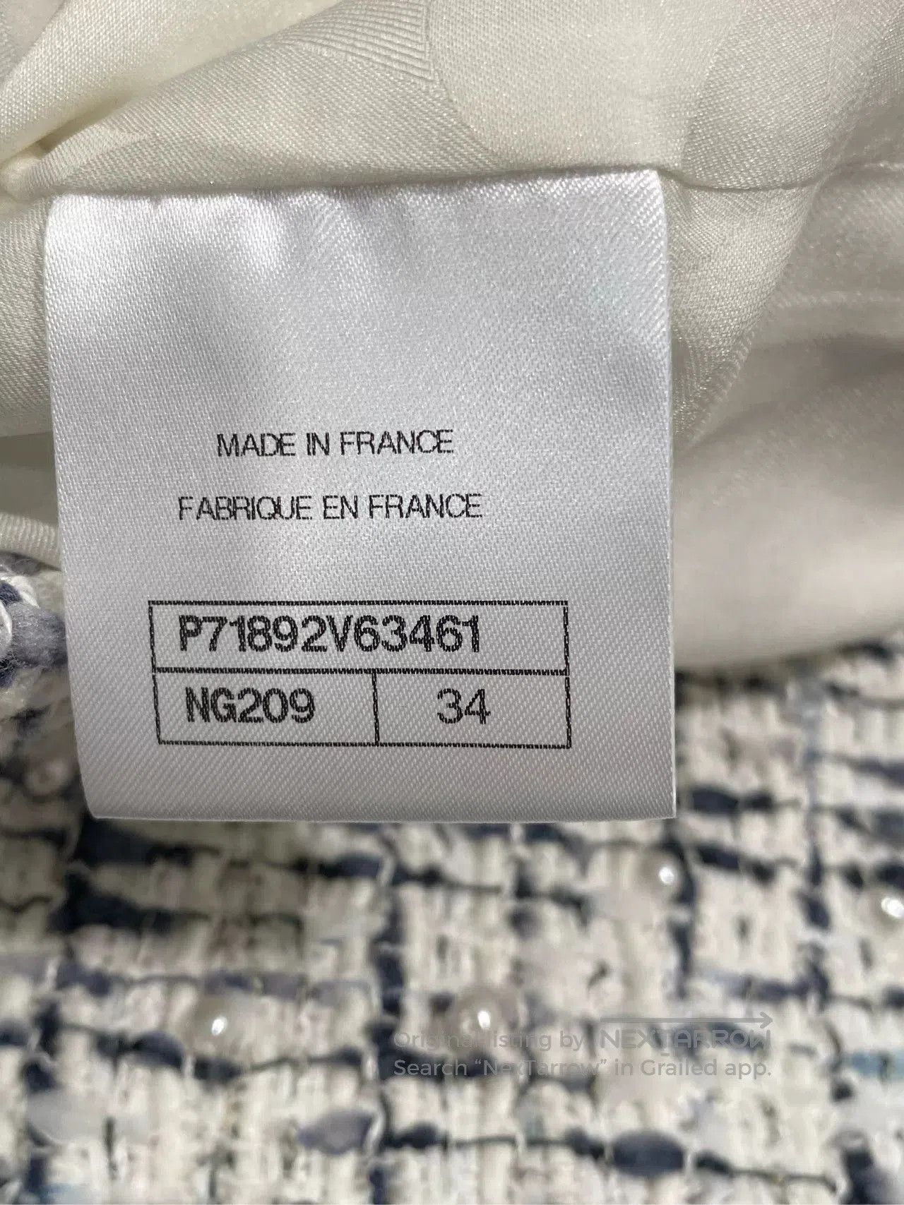 Chanel Chanel 2022 Black and White Four-Pocket Tweed Jacket. Size US XS / EU 42 / 0 - 6 Thumbnail