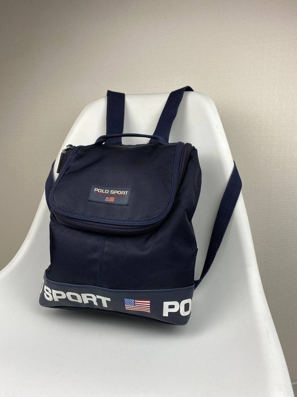 Polo Ralph Lauren × Vintage VTG 1990's Polo Sport by Ralph Lauren Mini Backpack Size ONE SIZE - 1 Thumbnail