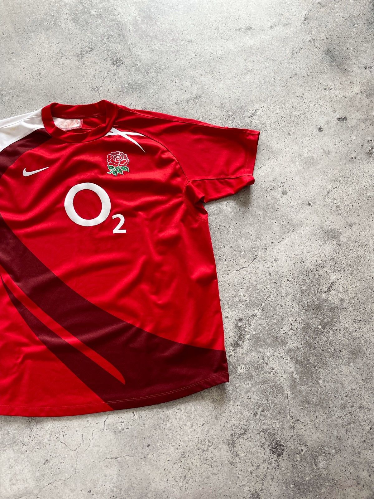 Nike × Vintage Vintage Y2K Nike England Rugby 2007 Jersey Size US XL / EU 56 / 4 - 3 Thumbnail