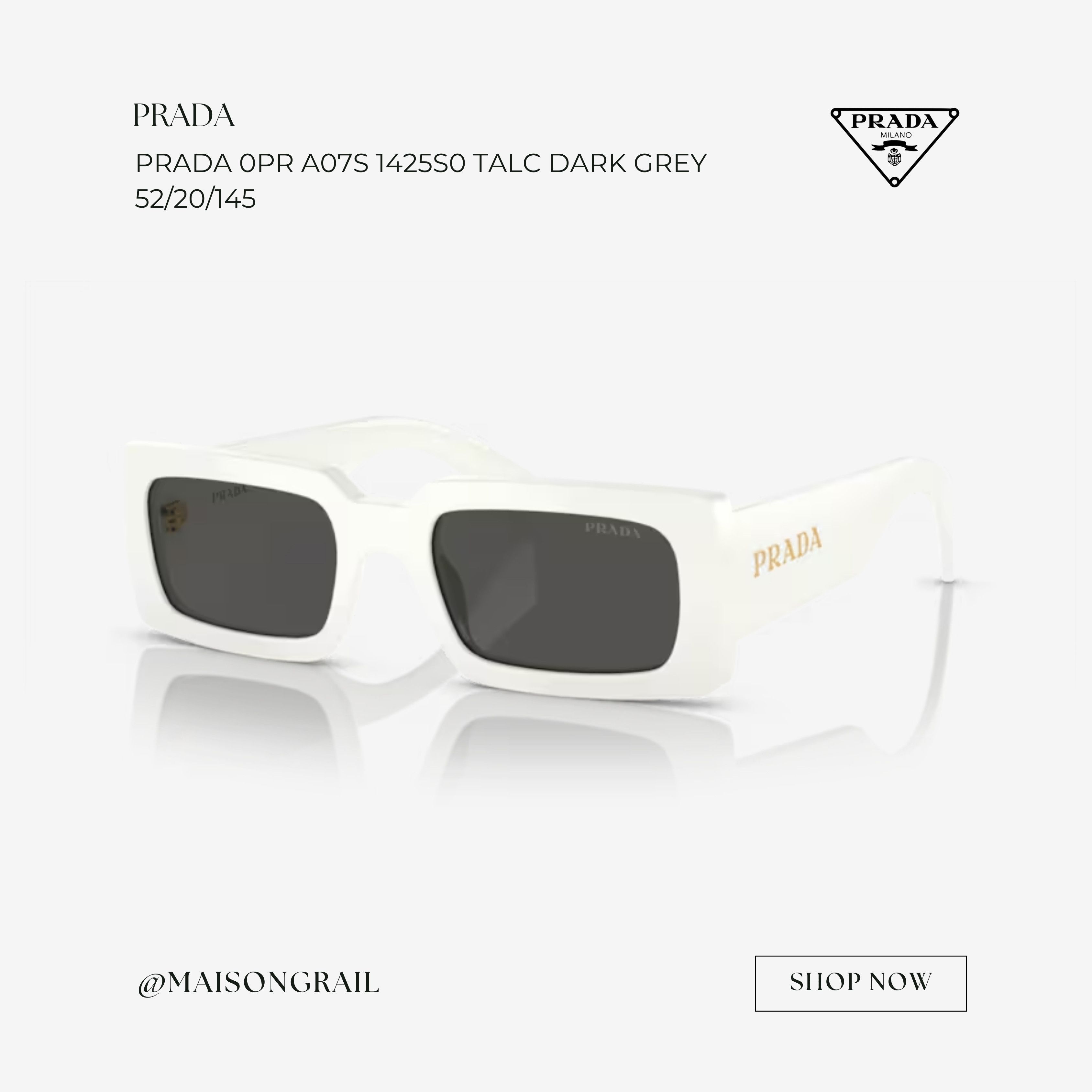 Prada PRADA 0PR A07S 1425S0 SUNGLASSES Size ONE SIZE - 1 Thumbnail