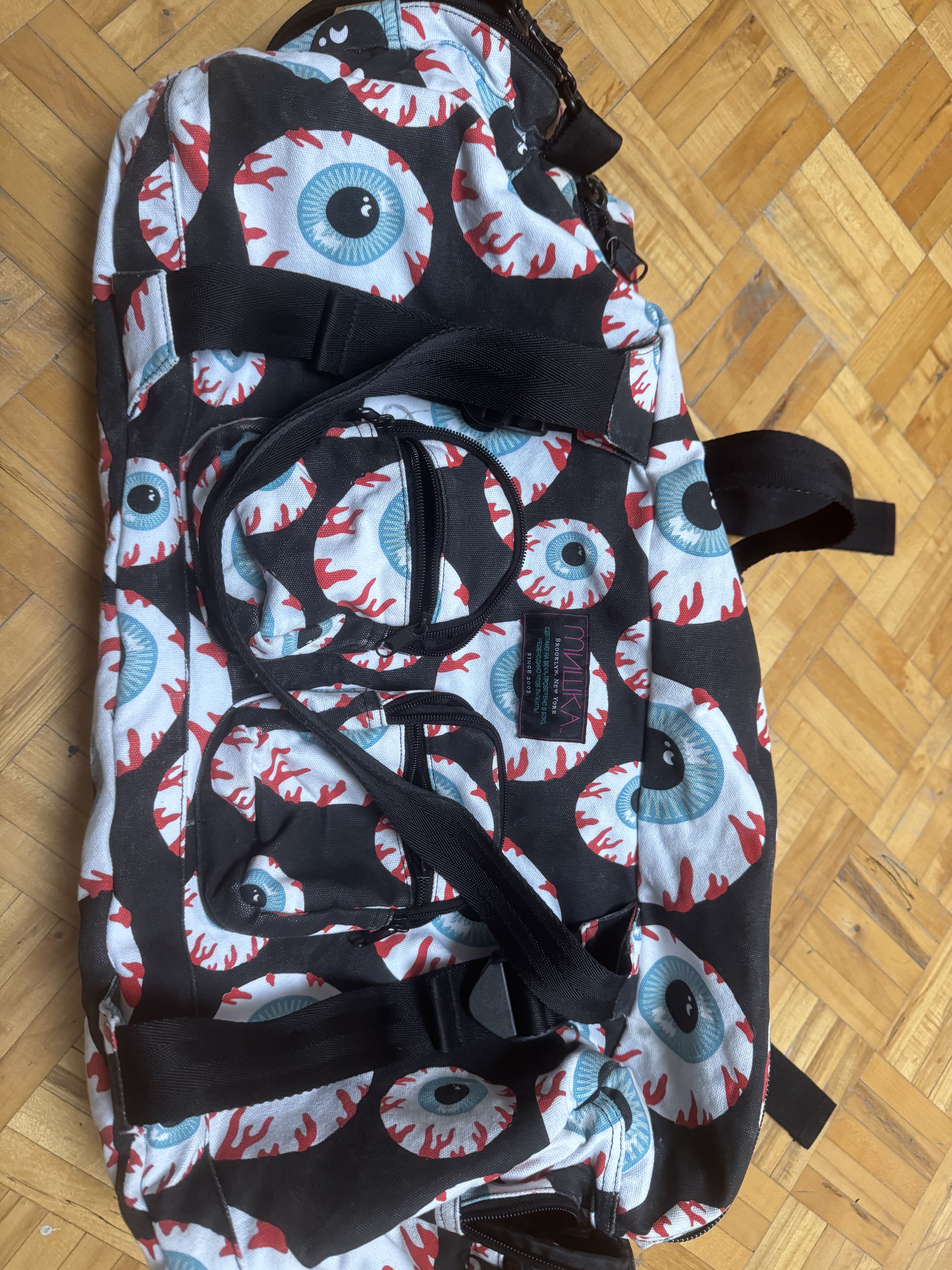Mishka Mishka Eyeball Duffle Bag Size ONE SIZE - 8 Thumbnail