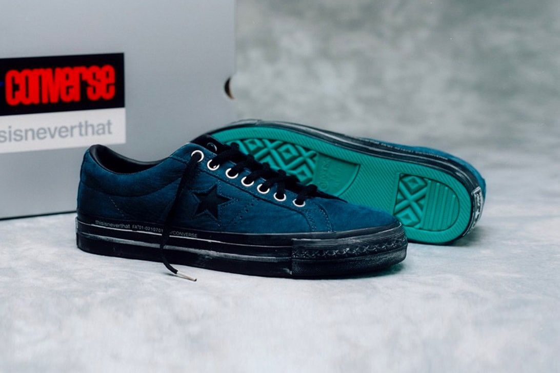 thisisneverthat 172394C DiSTRESSED SUEDE iNDiGO POSEiDON ONE STAR OX CHUCK Size US 10.5 / EU 43-44 - 12 Thumbnail