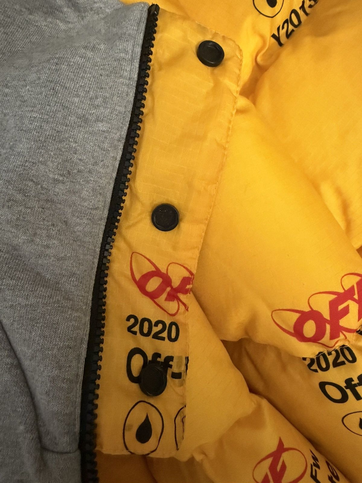 Off-White Off-White Industrial zipped puffer Size US S / EU 44-46 / 1 - 7 Thumbnail