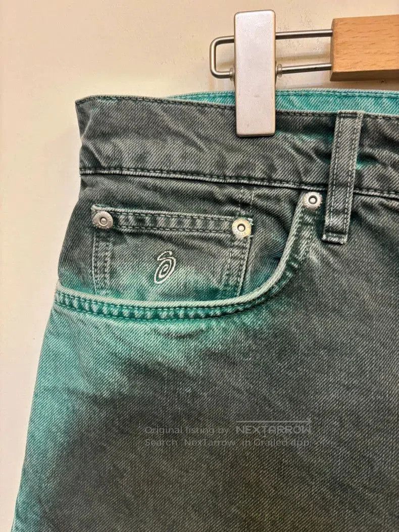 Stussy Stussy Gradient Denim Shorts Size 34. Size US 34 / EU 50 - 2 Thumbnail