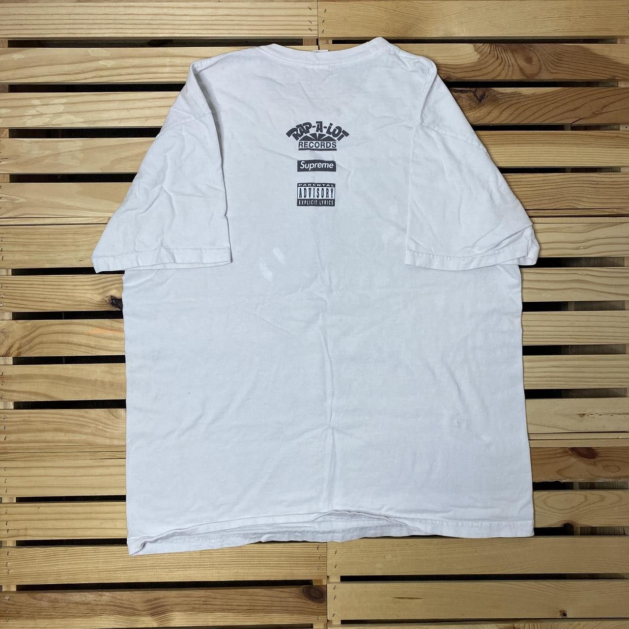 Supreme Supreme x Rap-a-Lot Records White Skate Tee Size XL Size US XL / EU 56 / 4 - 2 Thumbnail