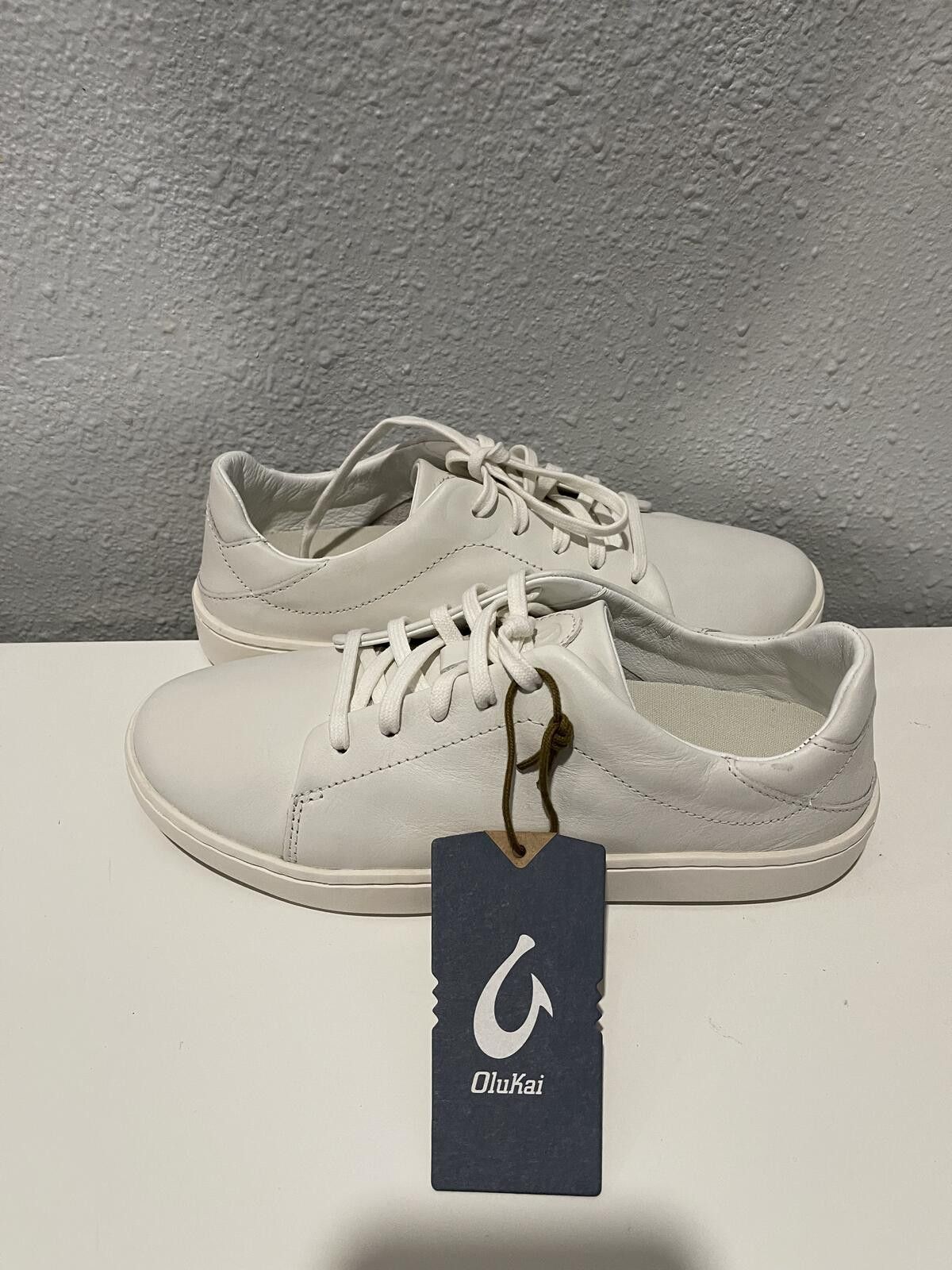 Olukai Olukai Pehuea Li'L W White Sneakers Women's Size 8 Size US 8 / IT 38 - 5 Thumbnail