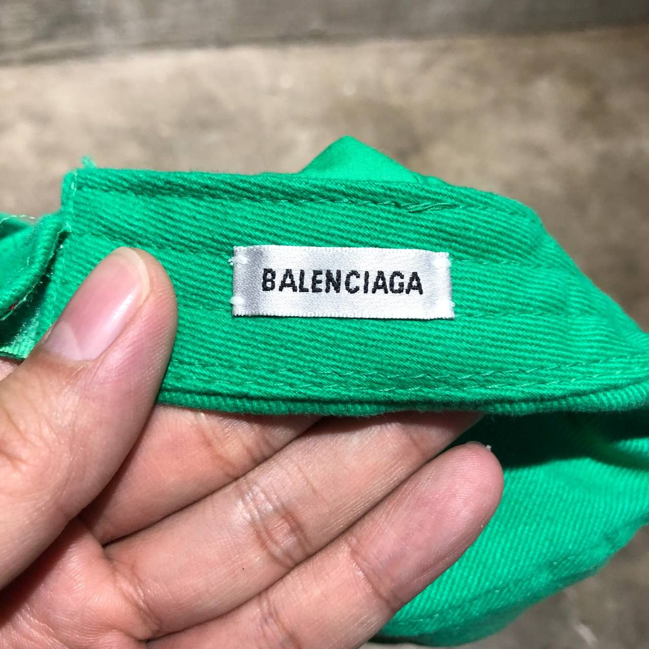 Balenciaga Balenciaga Logo embroidered cap Size ONE SIZE - 10 Thumbnail