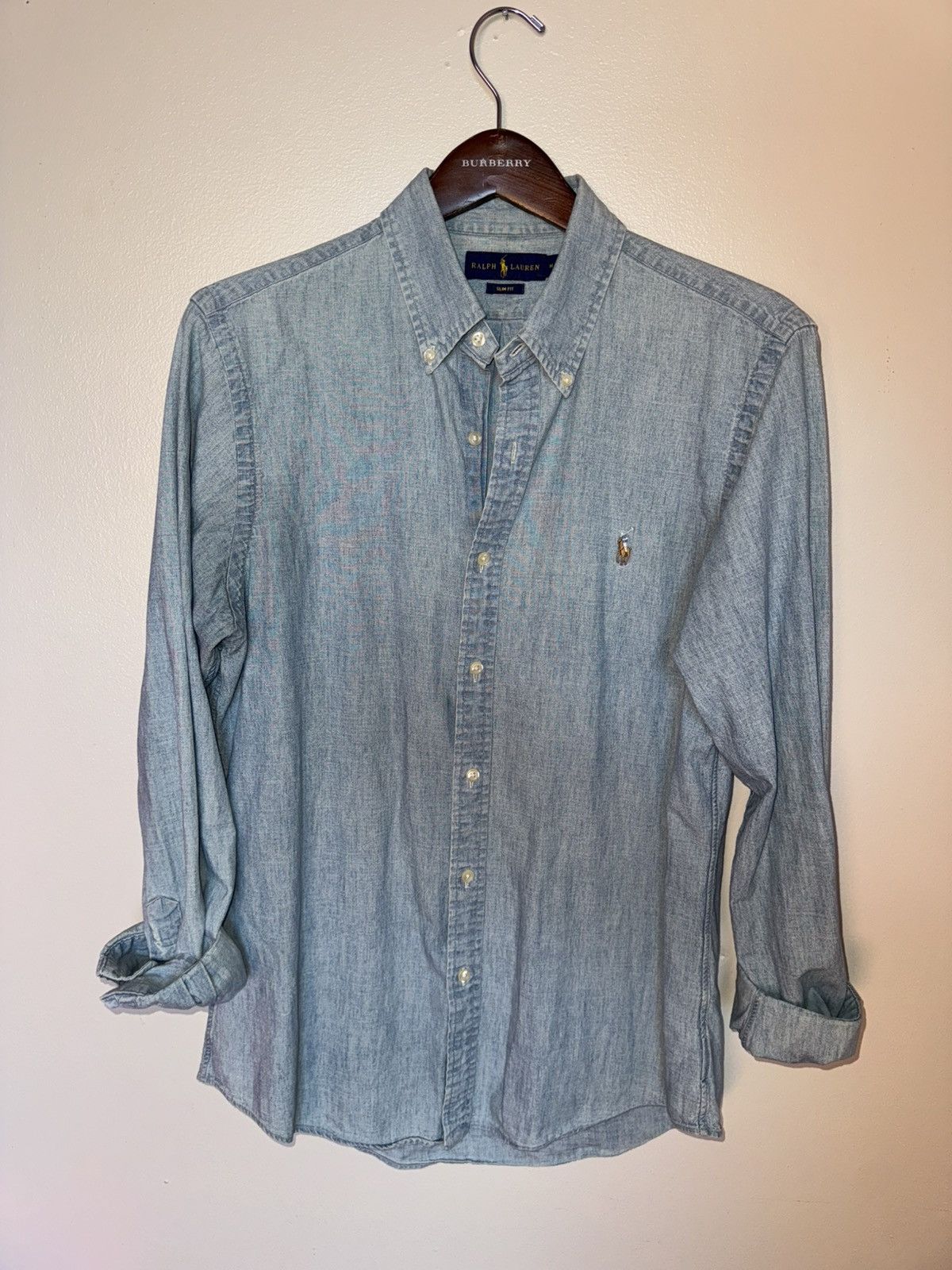 Polo Ralph Lauren RL Chambray shirt Size US M / EU 48-50 / 2 - 1 Thumbnail