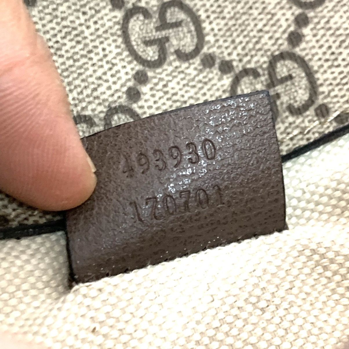 Gucci Gucci Monogram Supreme Waist/Sling Bag Size ONE SIZE - 18 Thumbnail