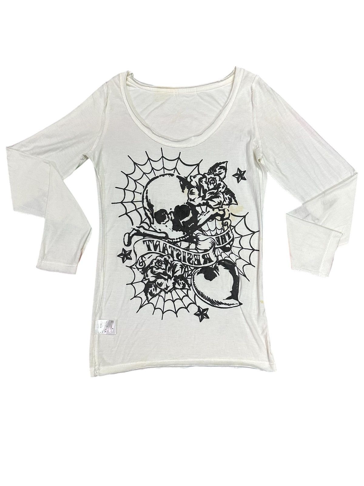 Vintage sorridere punk fashion l/sleeve . Size US M / EU 48-50 / 2 - 1 Thumbnail