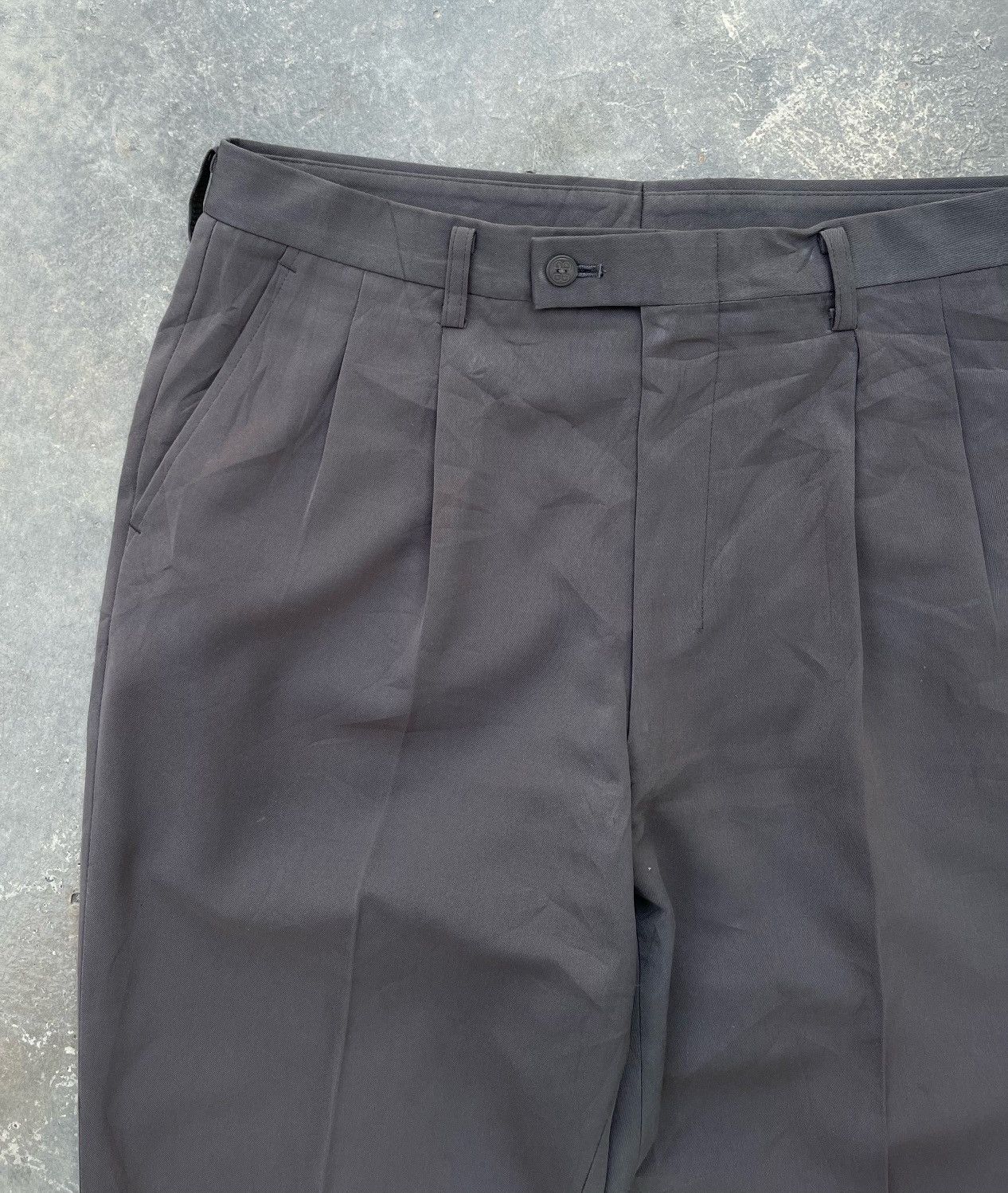 Balenciaga × Vintage 🔥Vintage Balenciaga 'BB' Logo Business Pants Size US 34 / EU 50 - 4 Thumbnail