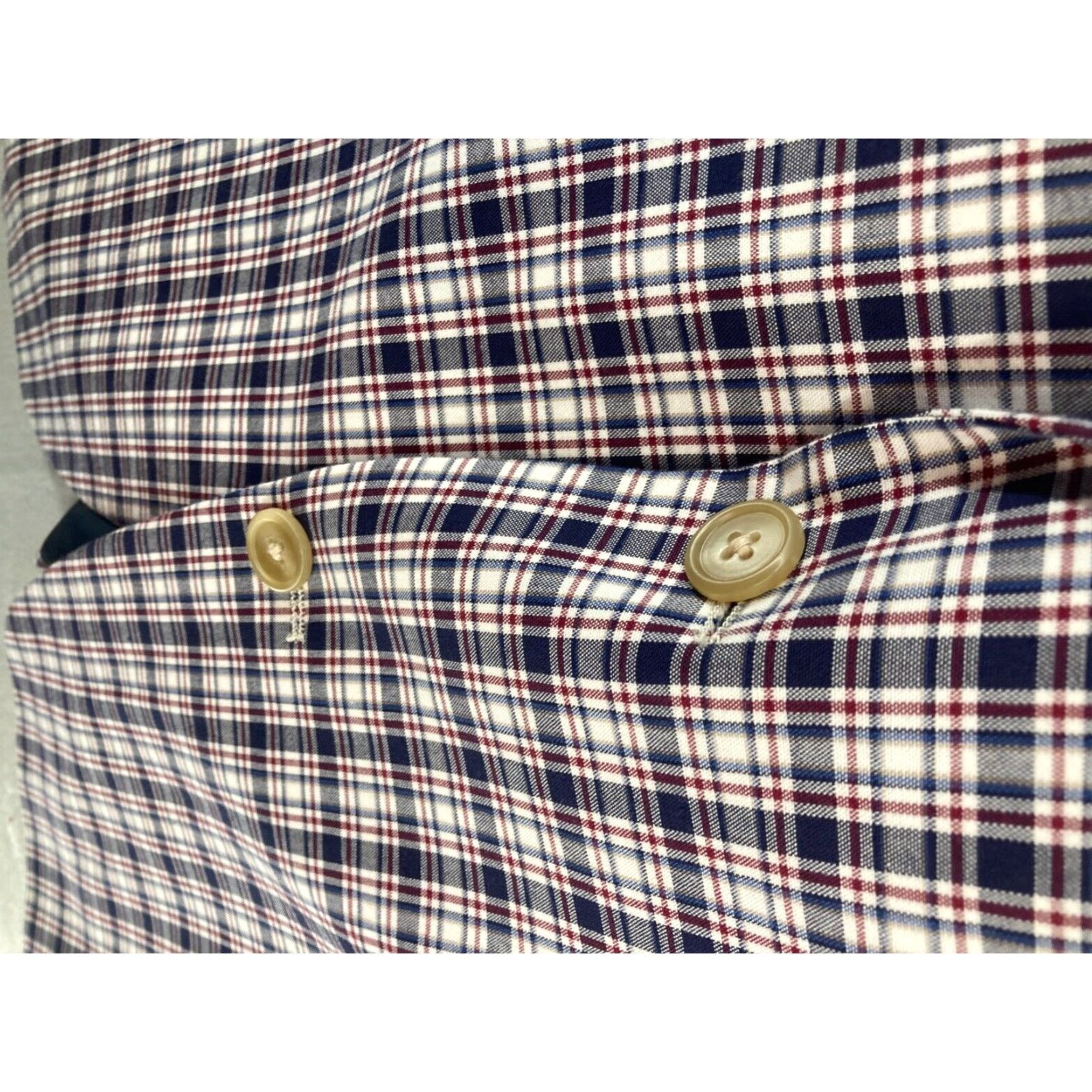 Vintage Mens Plaid Saddlebred Suit Jacket 46R Gentleman Size 46R - 7 Thumbnail