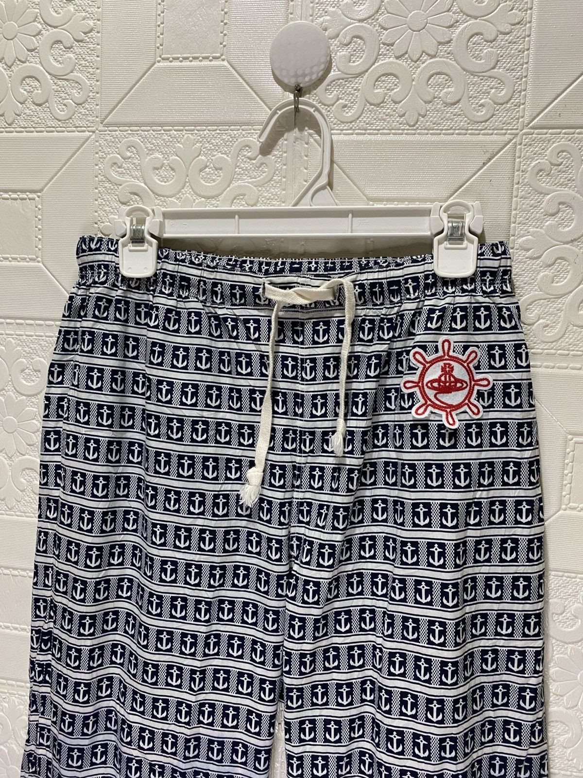 Designer × Vivienne Westwood Vivienne Westwood Homewear Orb Logo Pants Size 30" / US 8 / IT 44 - 4 Thumbnail