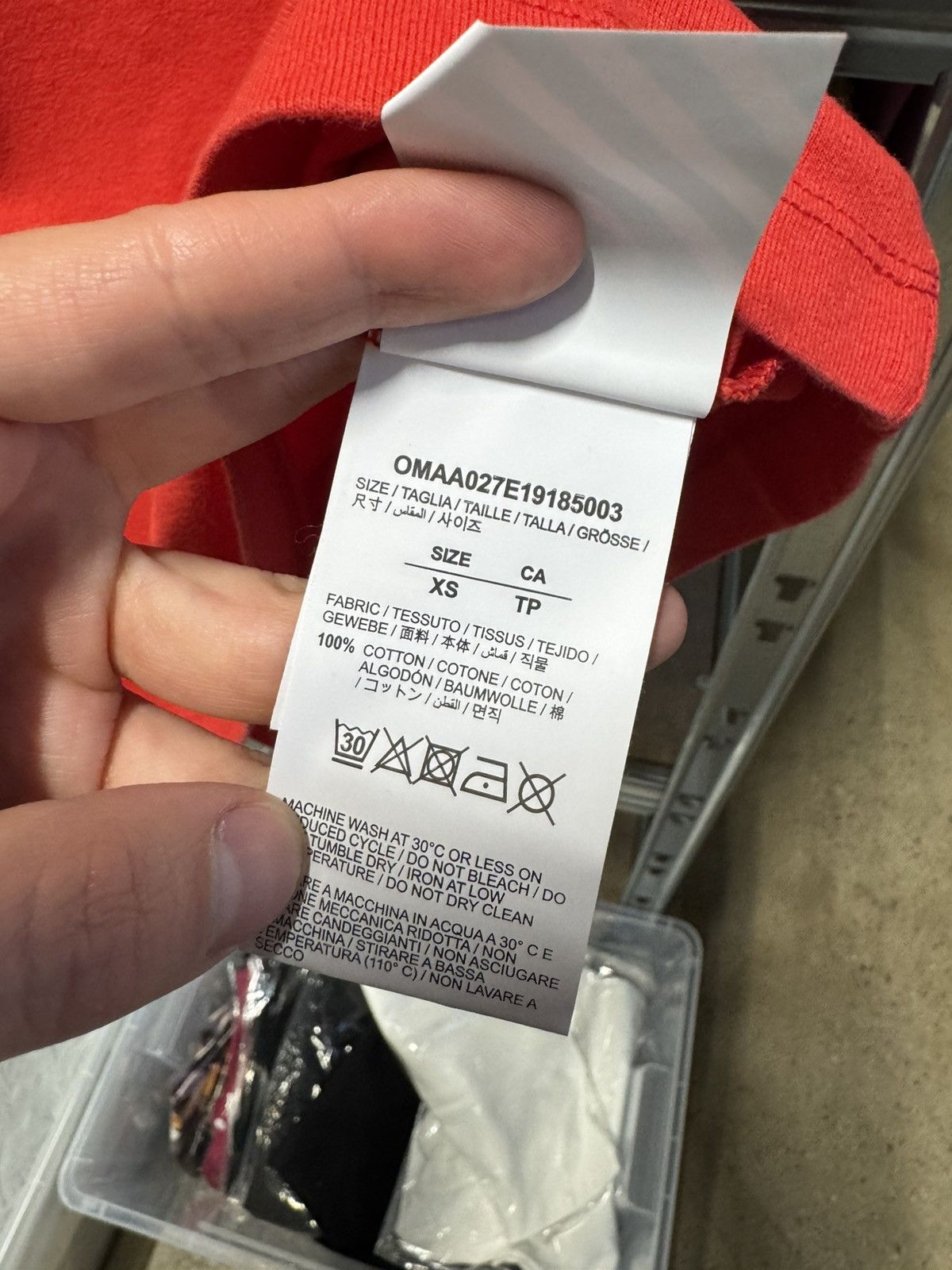 Off-White Off-White Arrow T-Shirt NEW 500$ Size US XS / EU 42 / 0 - 7 Thumbnail