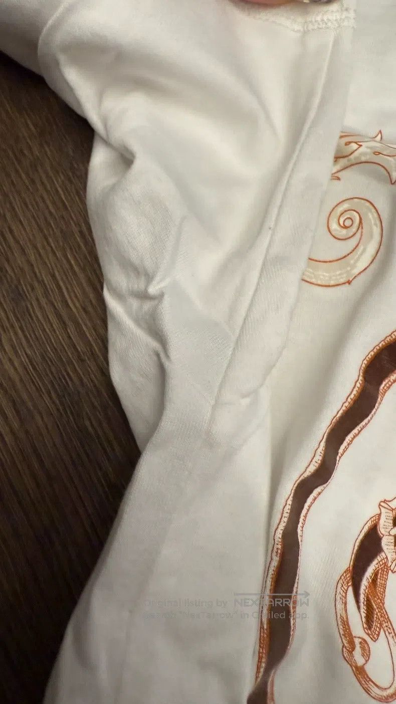 Hermes Hermes White Short Sleeve Size XXS / US 00 / IT 34 - 5 Thumbnail