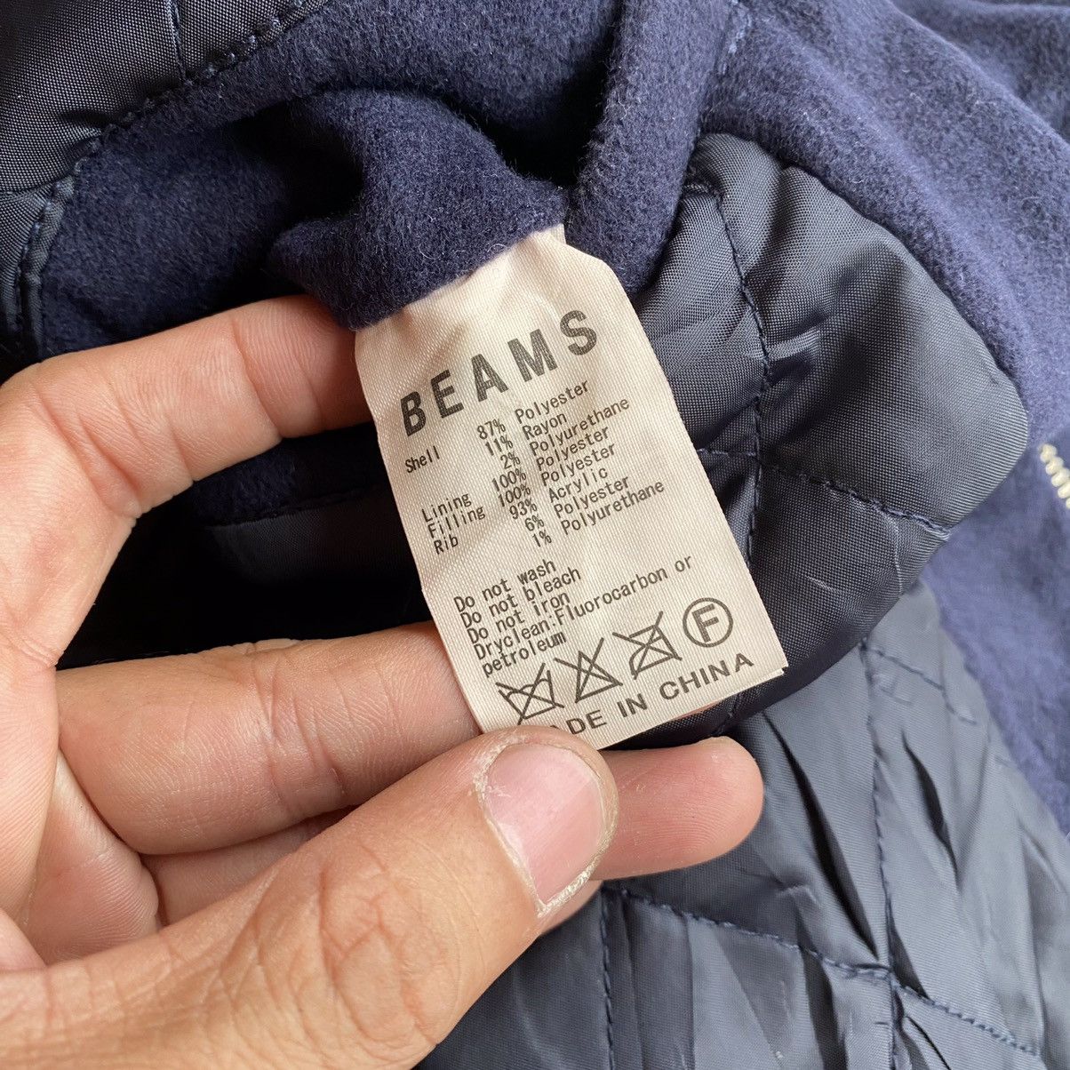 Beams Plus × Japanese Brand Beams Varsity Wool Hooded Jacket Size US M / EU 48-50 / 2 - 7 Thumbnail