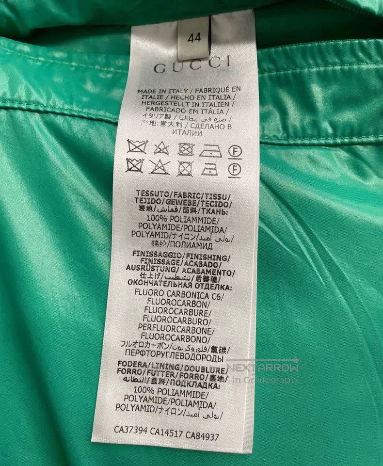 Gucci Gucci Red detachable cotton jacket Size US S / EU 44-46 / 1 - 5 Thumbnail