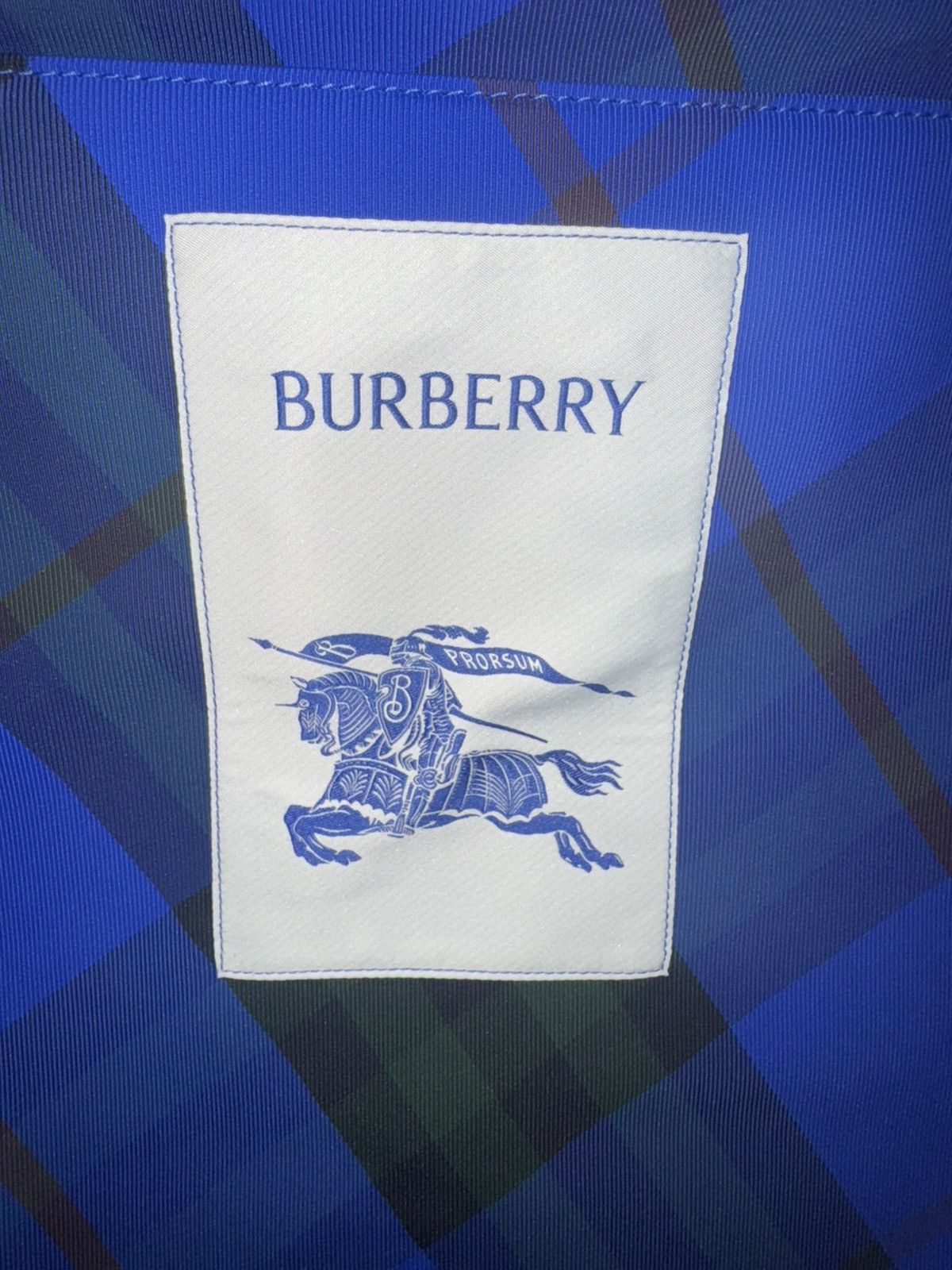 Burberry Burberry Shield Vintage Knight Large Check Print Backpack Size ONE SIZE - 5 Thumbnail