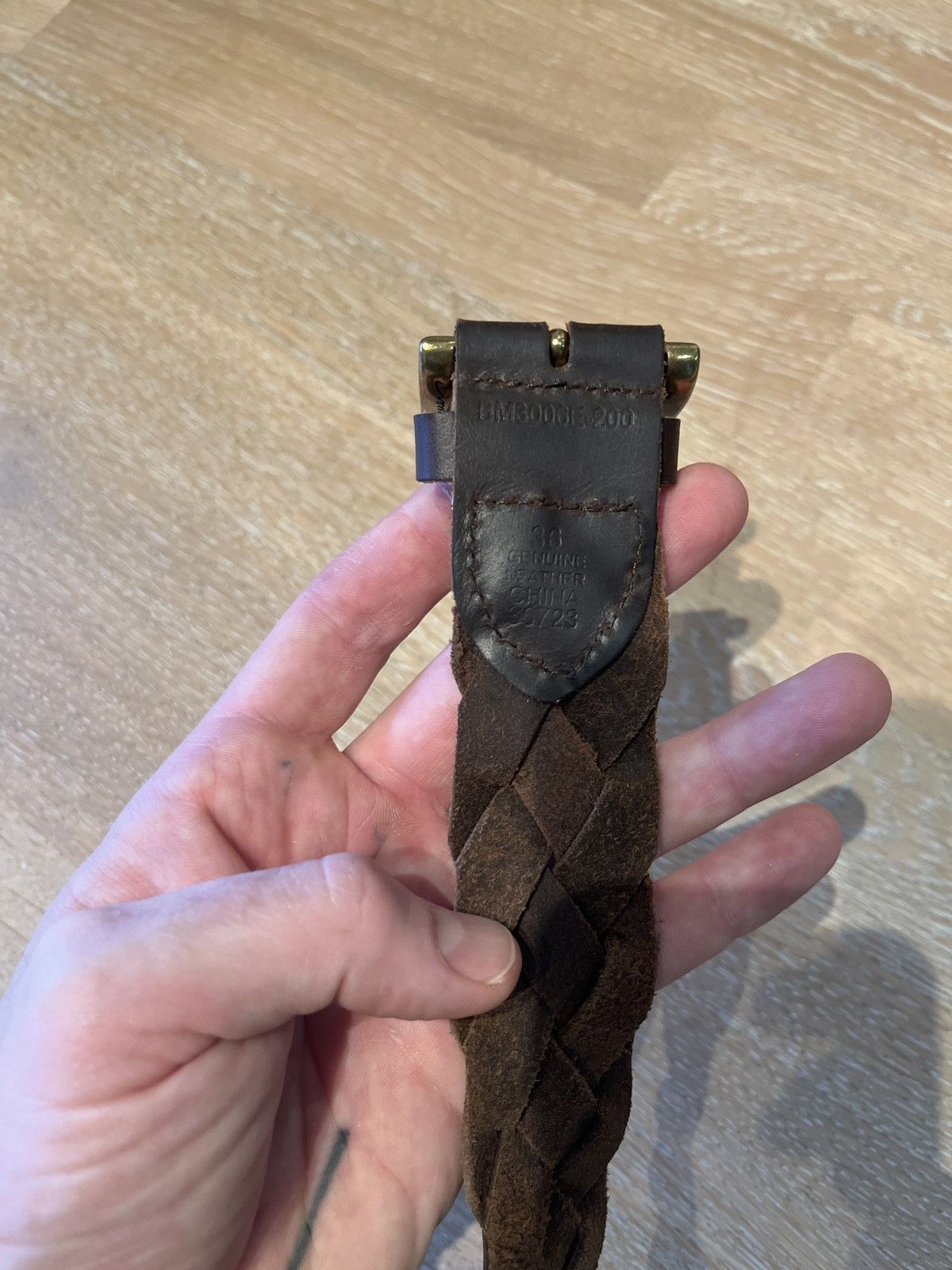 Eddie Bauer Leather Eddie Bauer braided belt Size 36 - 6 Thumbnail