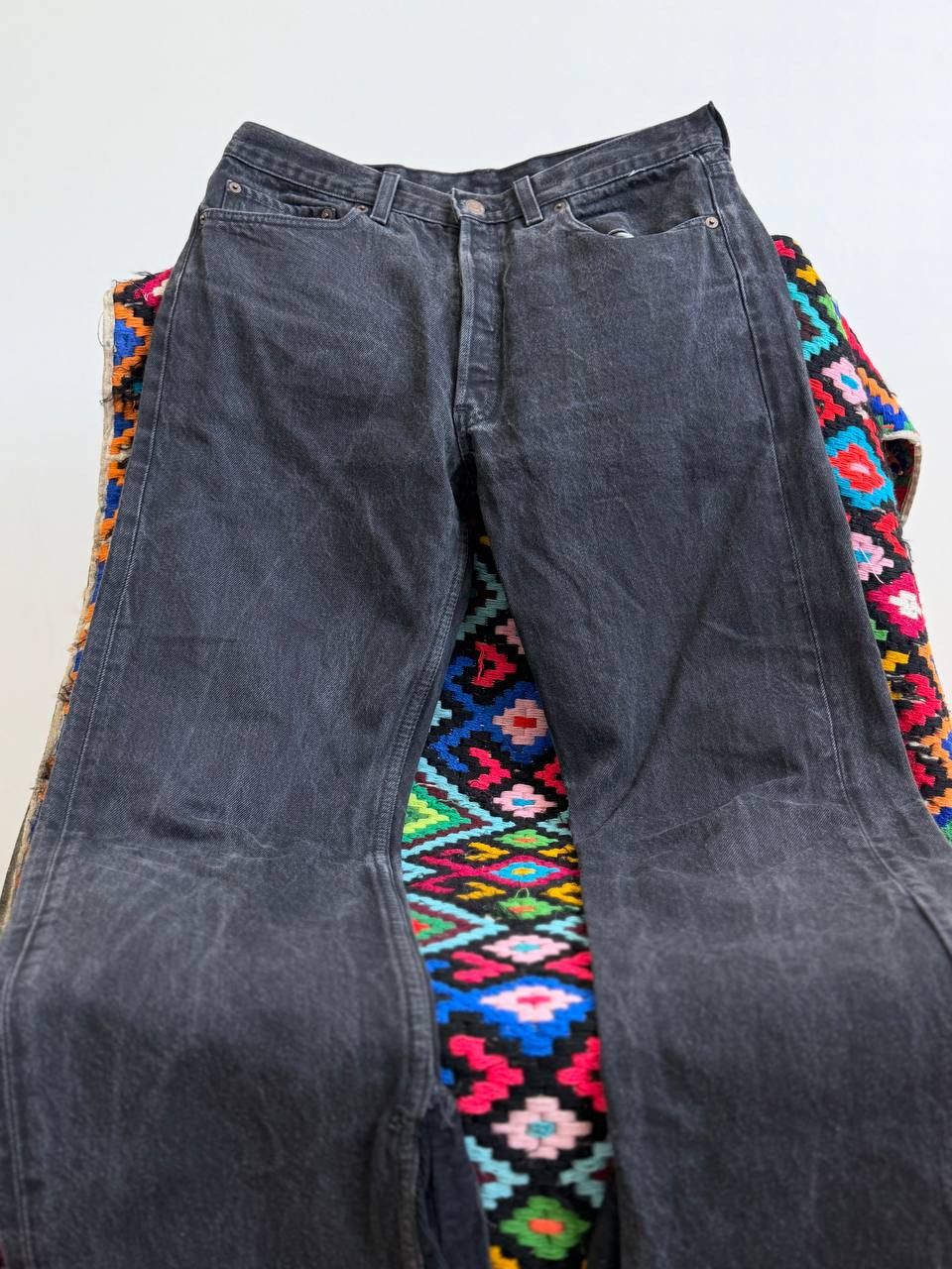 Hysteric Glamour Vintage Hysteric Glamour Junya Watanabe Style Flared Jeans Size US 30 / EU 46 - 6 Thumbnail