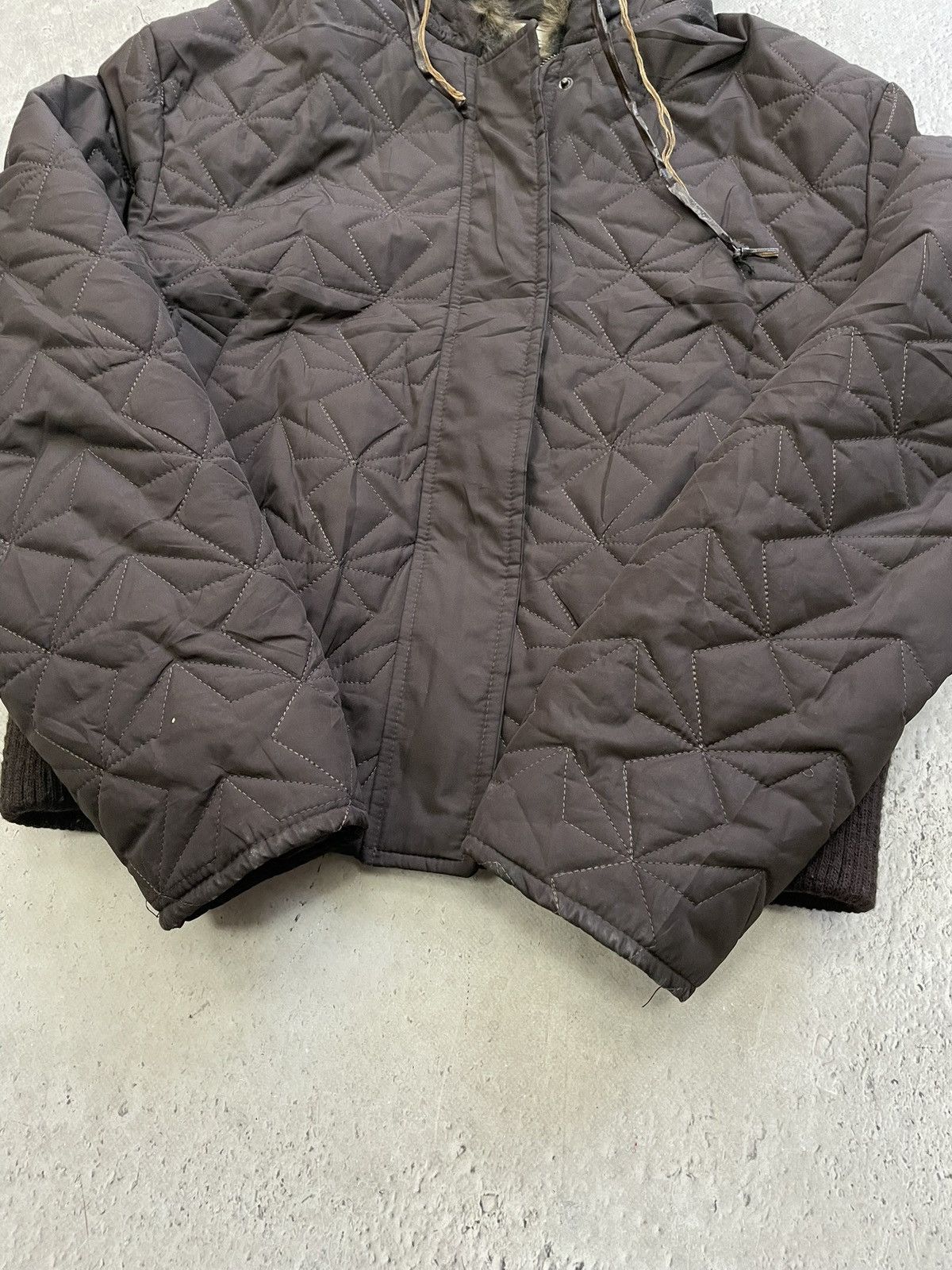 Hysteric Glamour Brown fur hood if six was nine Streetwear Jacket opium Size US M / EU 48-50 / 2 - 7 Thumbnail