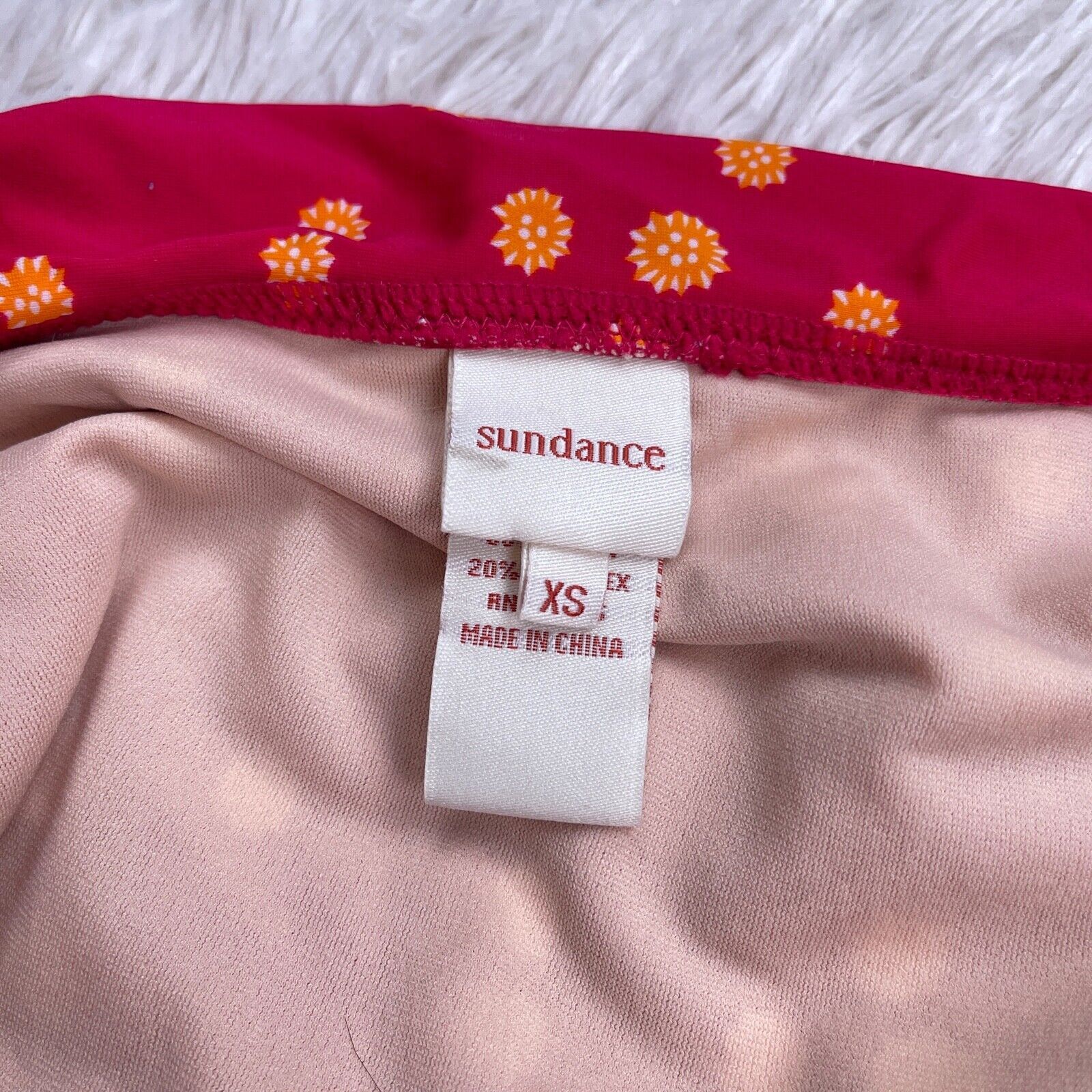 Other Sundance Catalog Slit Skirted Bikini Bottom Pink Orange XS Size XS / US 0-2 / IT 36-38 - 4 Thumbnail