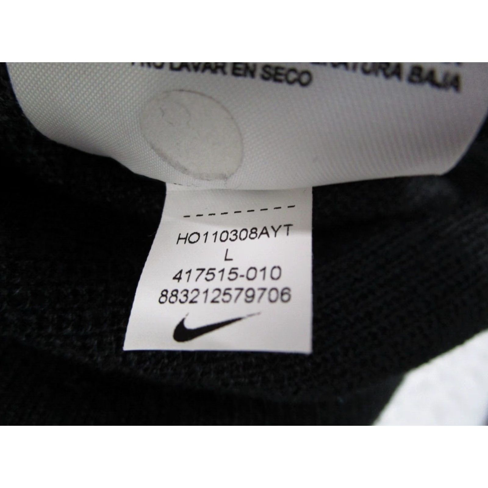 Nike Nike Golf Sweater Men Large Black 1/4 Zip Wool Blend Pullover La Quinta Resort Size US L / EU 52-54 / 3 - 6 Thumbnail