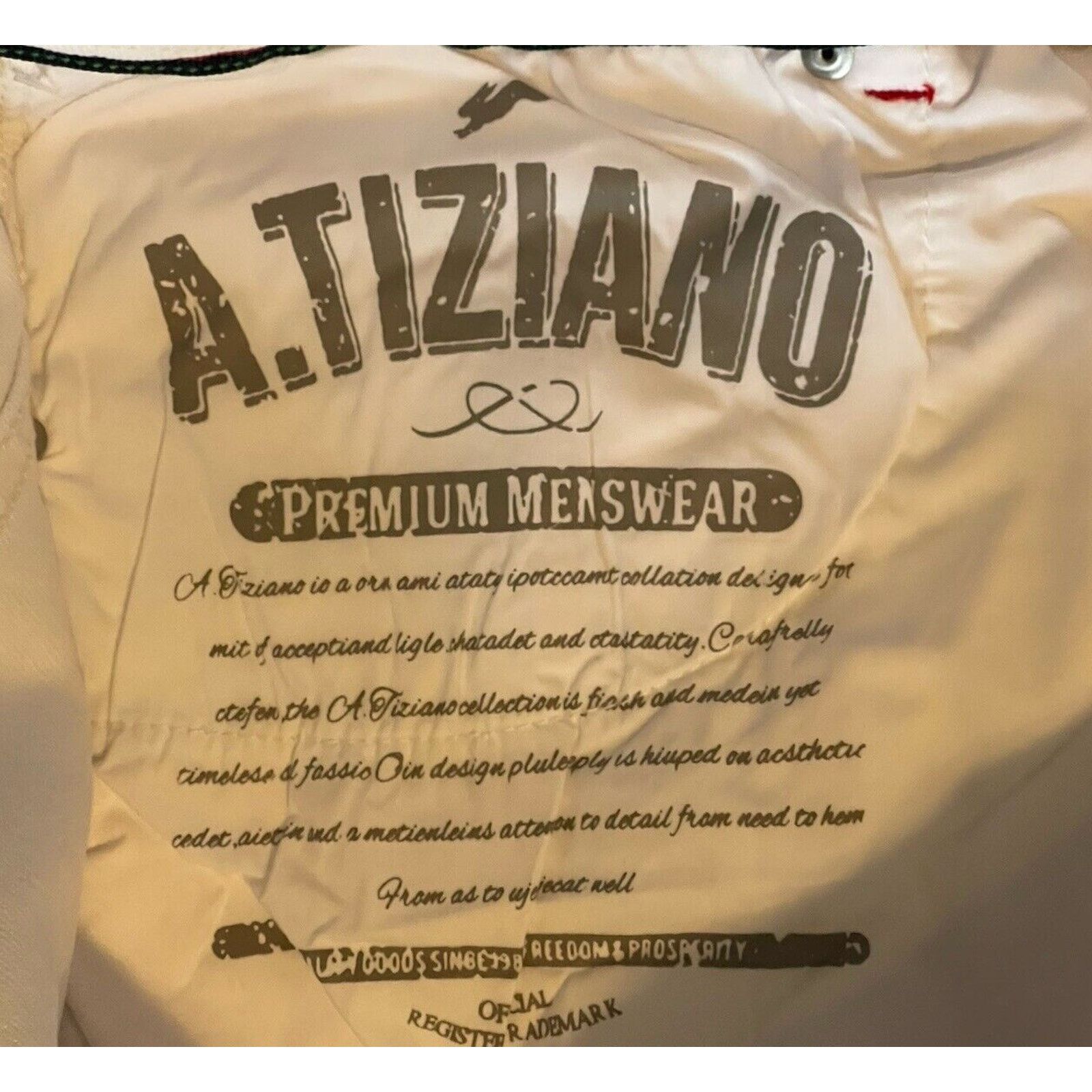 Other NWT MEN'S A.TIZIANO FASHION SHORTS WHITE RED SPLATTER Sz 44 Size US 44 / EU 60 - 8 Thumbnail