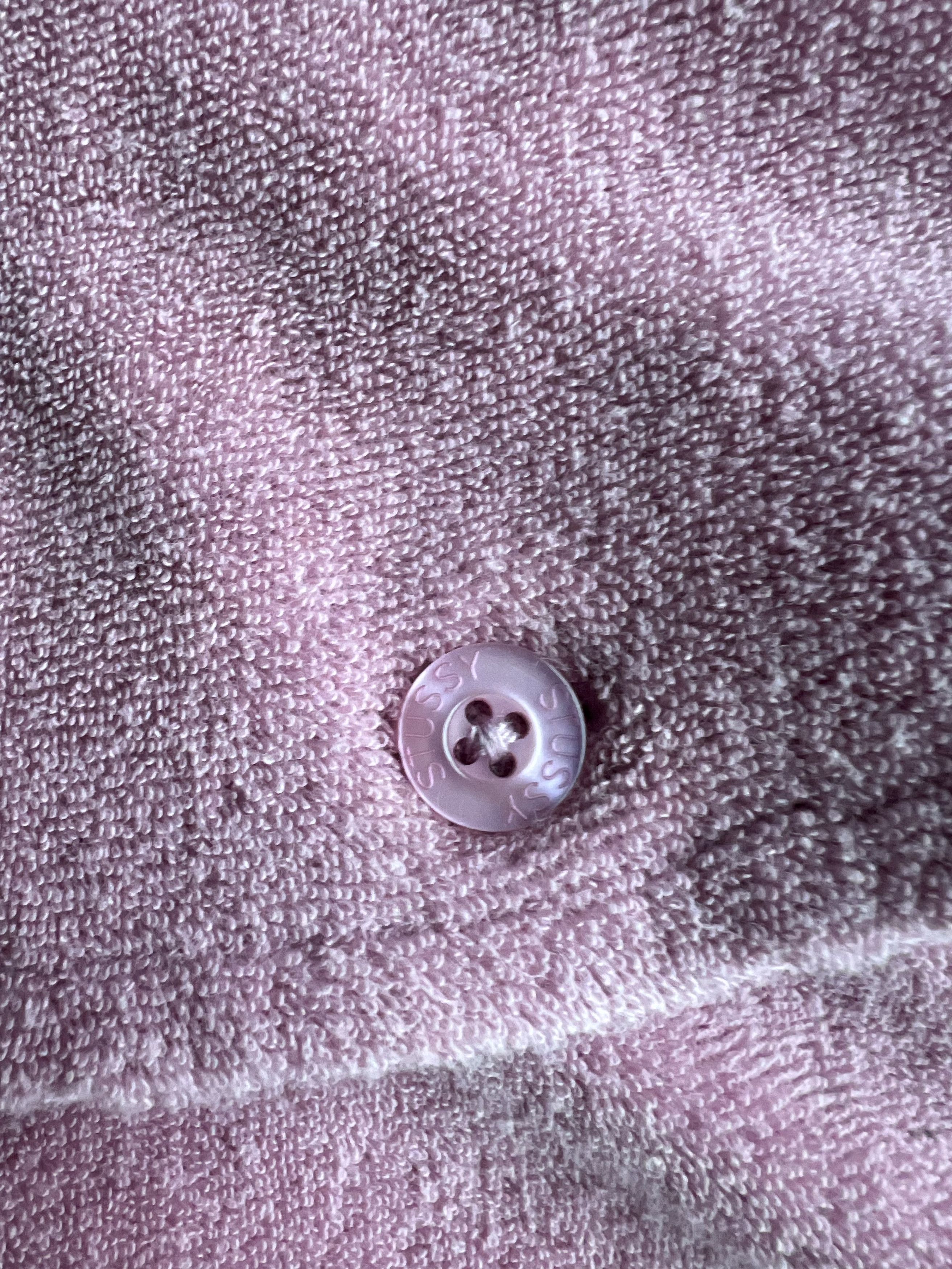 Stussy Stussy Pink Terrycloth Short Sleeve Button Up Size US M / EU 48-50 / 2 - 9 Thumbnail