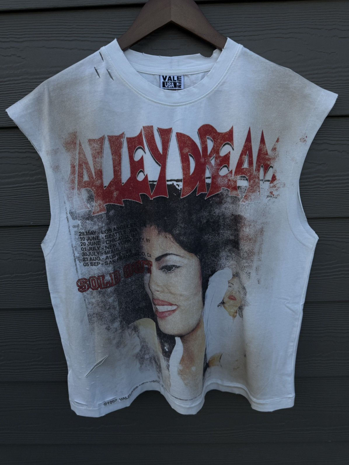 Vale Valley Sleeveless Tanktop LA Muscle Tee (Medium) NEW Size US M / EU 48-50 / 2 - 1 Thumbnail