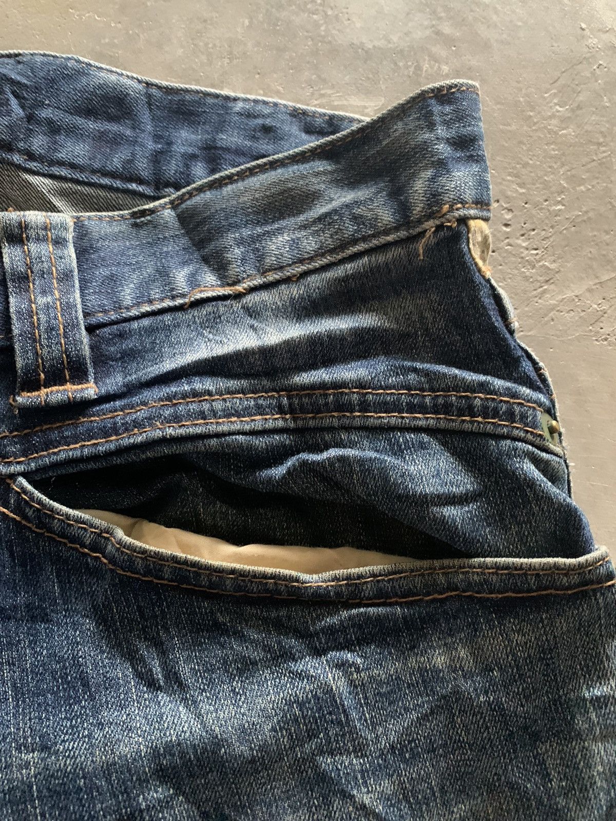 PPFM twist curl PPFM jeans with patchowrk Size US 34 / EU 50 - 15 Thumbnail