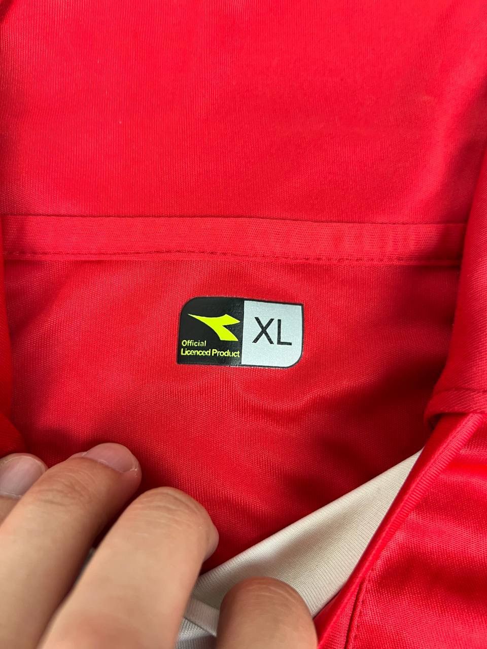 Diadora Crewe Alexandra 2005 2006 Home Shirt Long Sleeve Jersey Size US XL / EU 56 / 4 - 11 Thumbnail