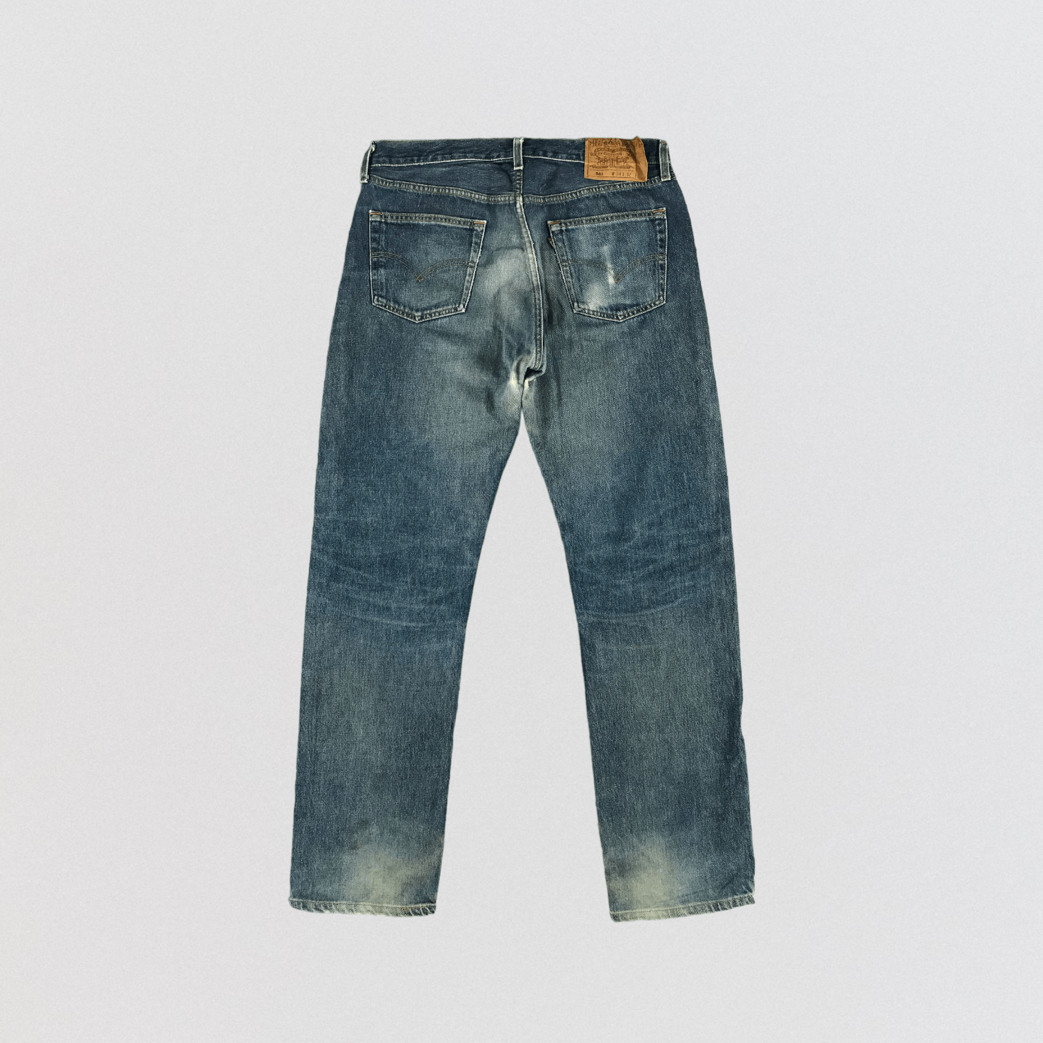 Levi's × Vintage Vintage Blue Wash Levis 501 Jeans-JM2895 Size US 35 - 2 Thumbnail