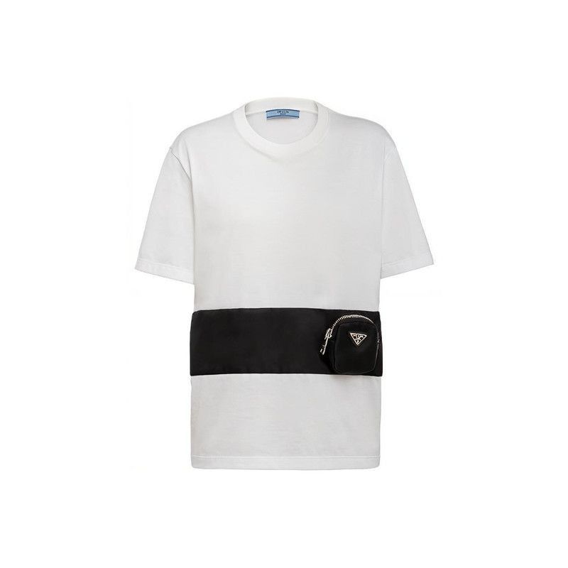 Prada Prada Color Block Short Sleeve TShirt for Women-2506 Size US S / EU 44-46 / 1 - 7 Thumbnail