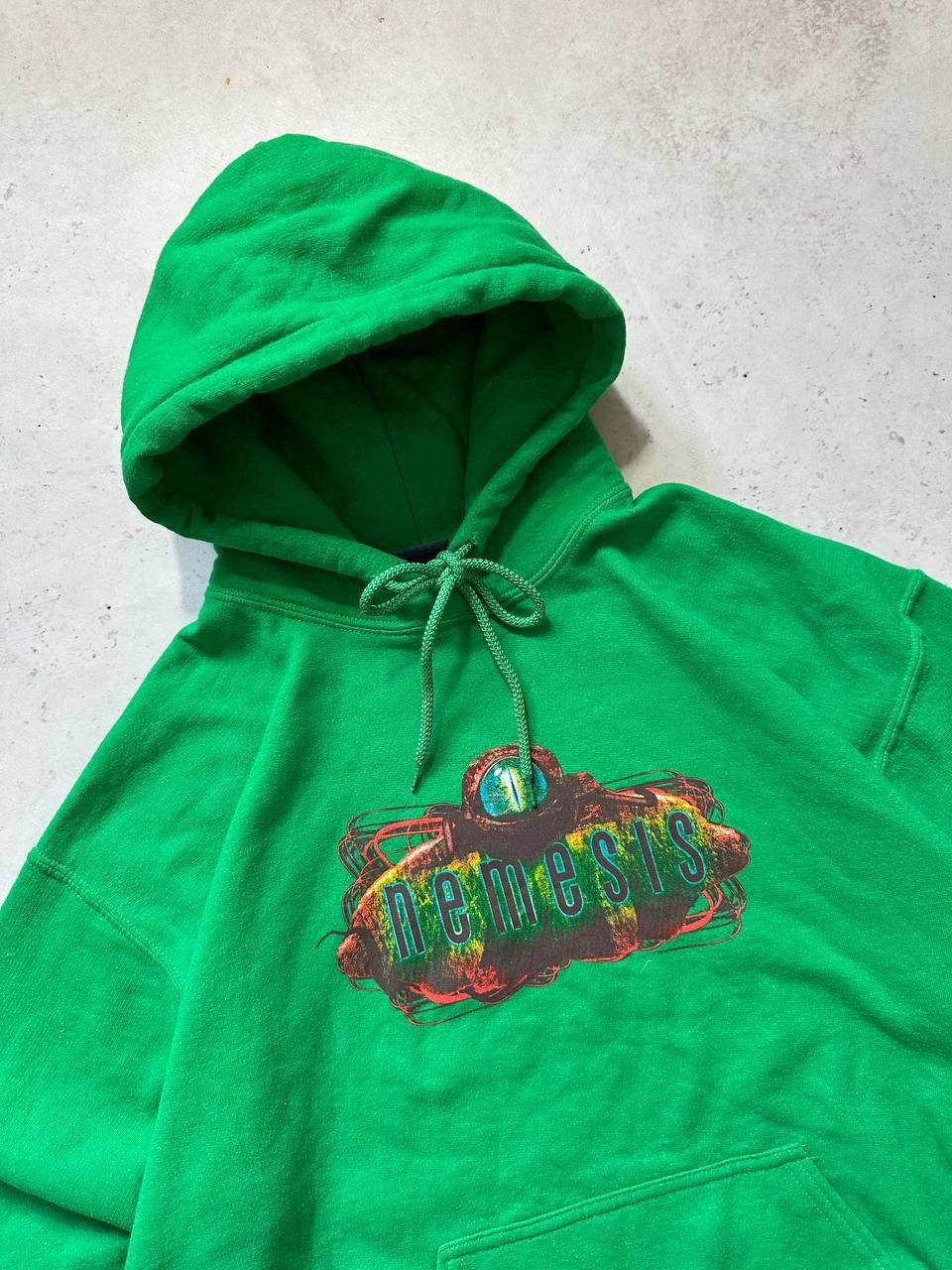 Vintage Vintage Nemesis Boxy Hoodie Y2K M Rare Size US M / EU 48-50 / 2 - 2 Thumbnail