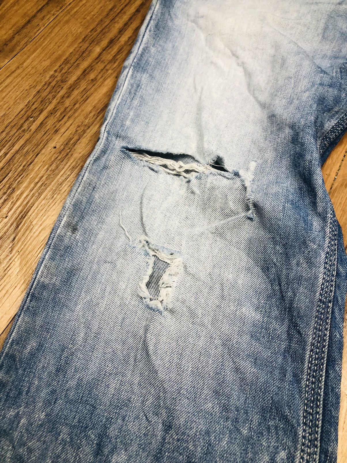 Diesel Diesel Industry Distress Jeans (33) Size US 28 / EU 44 - 7 Thumbnail