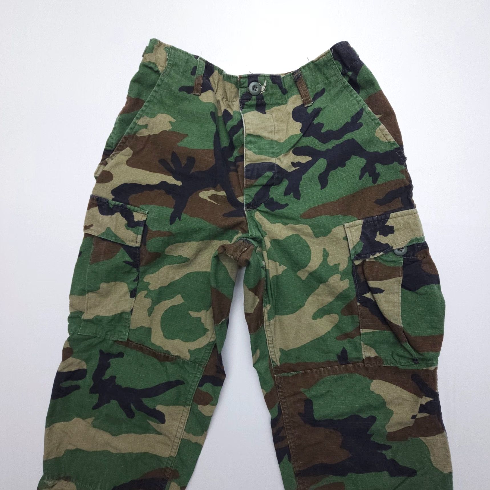 Propper PROPPER Cargo Pants Pants Cargo Adult Small Green Camo Cargo Combat Work Jeans Cotton Canvas Military Green Army Pocket Straight Regular Men Size US 29 - 4 Thumbnail