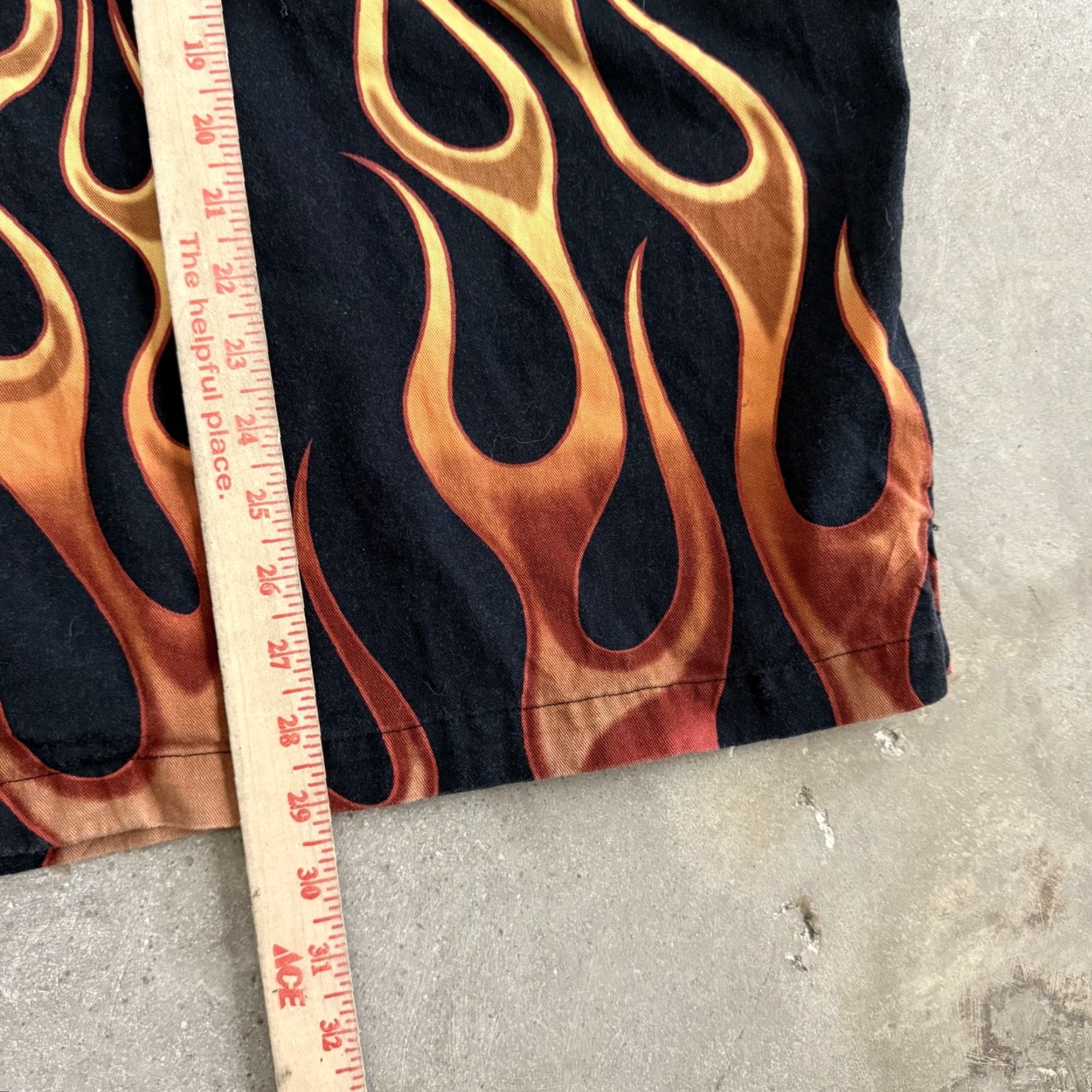 VINTAGE Harley-Davidson Button-Up Shirt Mens XL Black Flames Screamin Eagle NHRA Hot Rod Graphic Print Short Sleeve Collared Shirt Mens XL Black