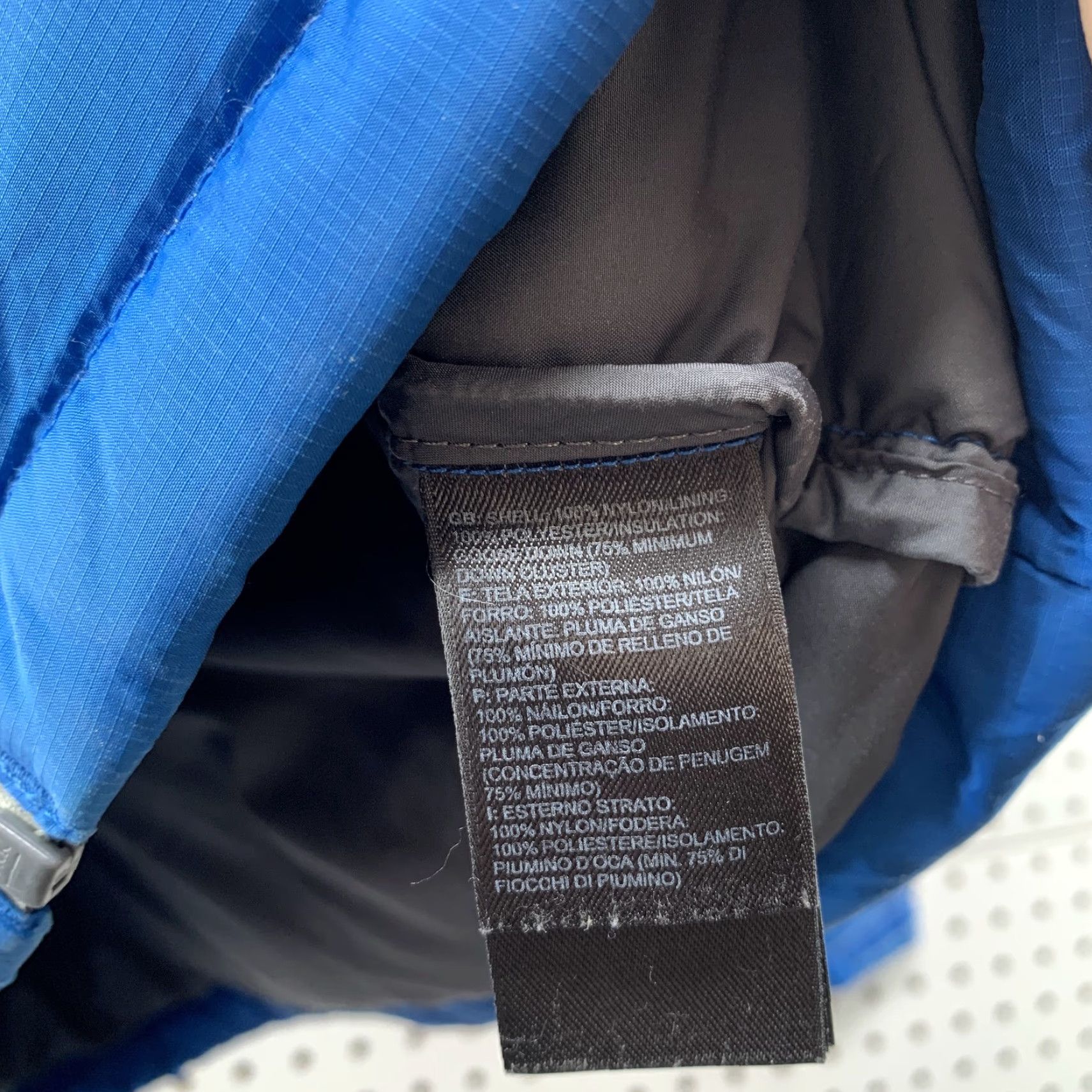 The North Face The North Face 700 Down Puffer Jacket Mens Small Blue Gray Winter - Regular Fit, Down Insulation, Nylon Shell, Zip, Logo, Outdoor, Men Size US S / EU 44-46 / 1 - 6 Thumbnail