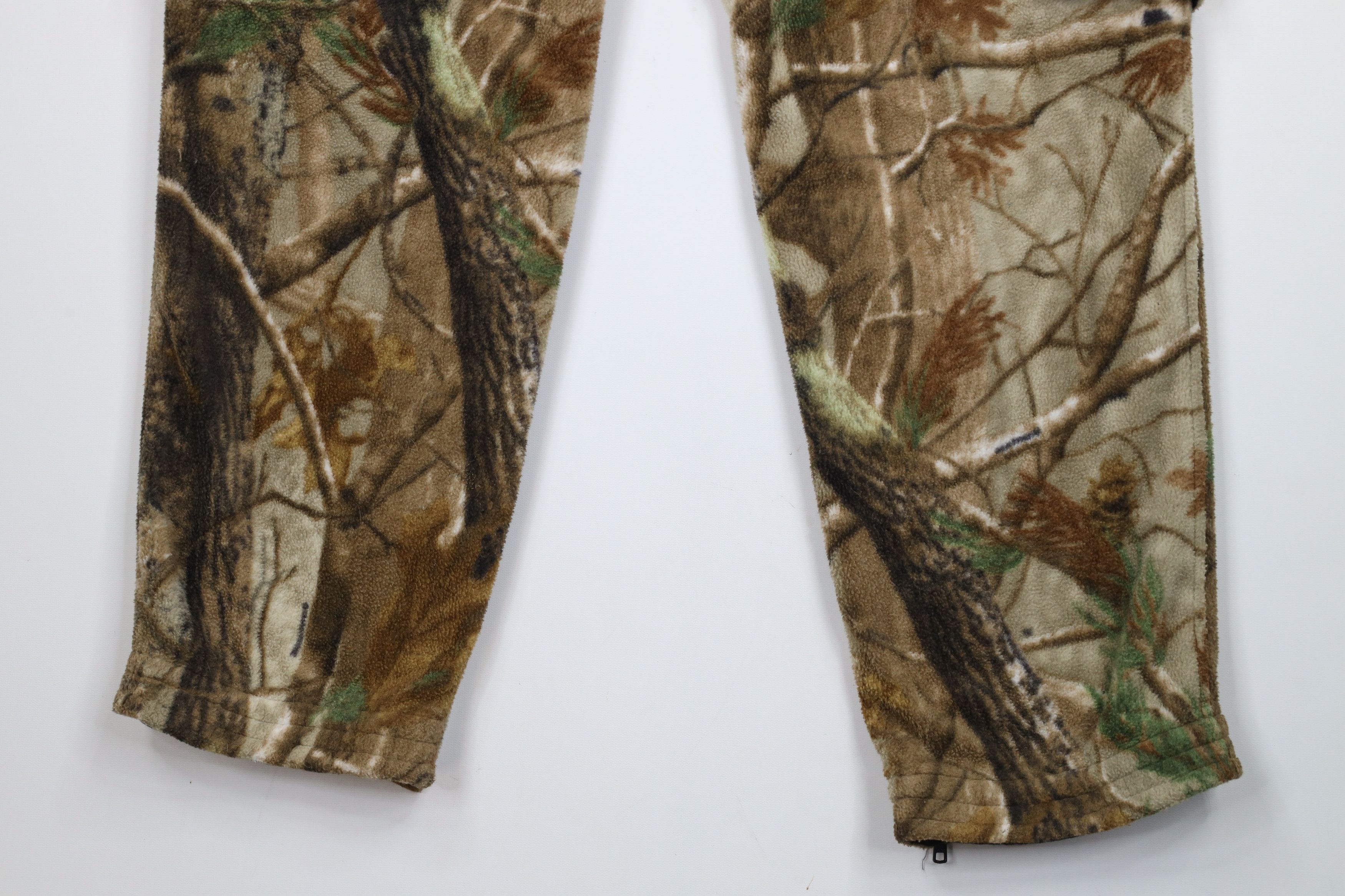 Vintage Vintage 90s Y2K Streetwear Fleece Camouflage Cargo Pants Size US 36 / EU 52 - 15 Thumbnail