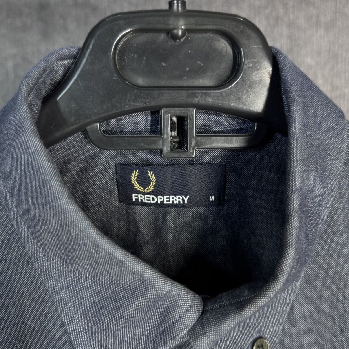 Fred Perry Vintage Fred Perry Cotton Shirt M Chest Logo overshot Size US M / EU 48-50 / 2 - 3 Thumbnail